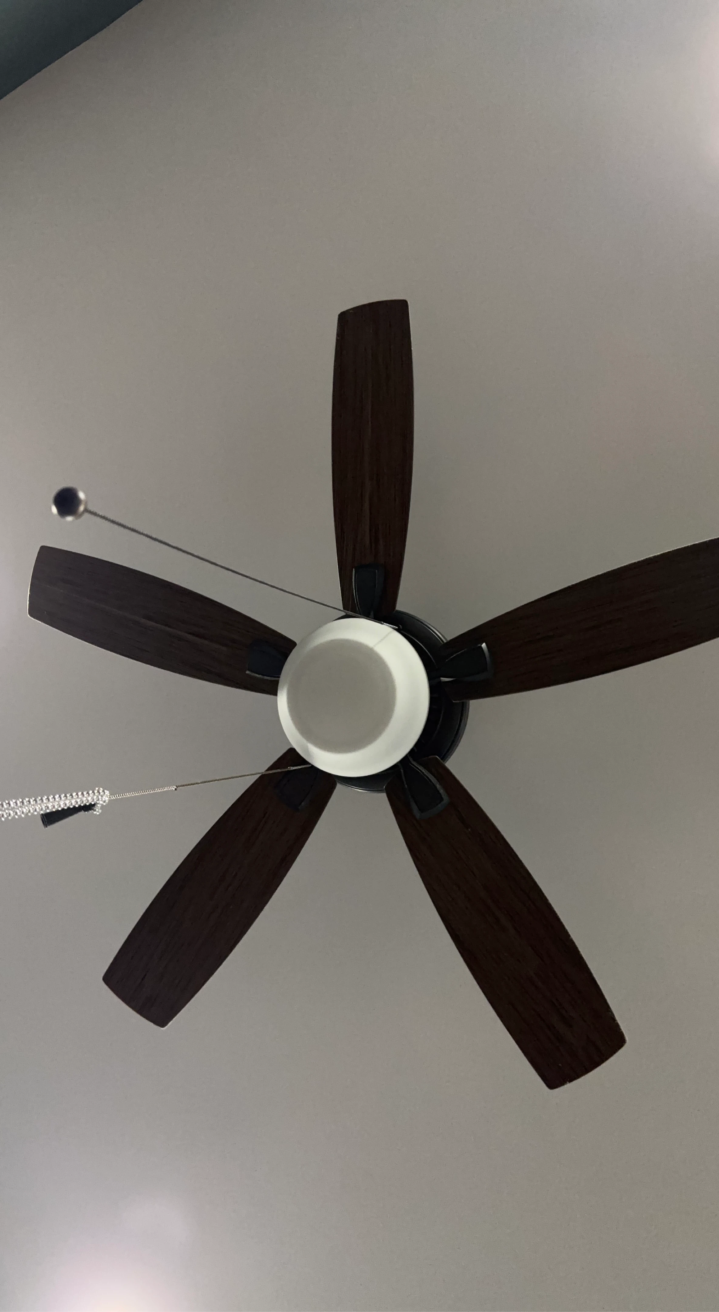 Dark Wood Ceiling Fan