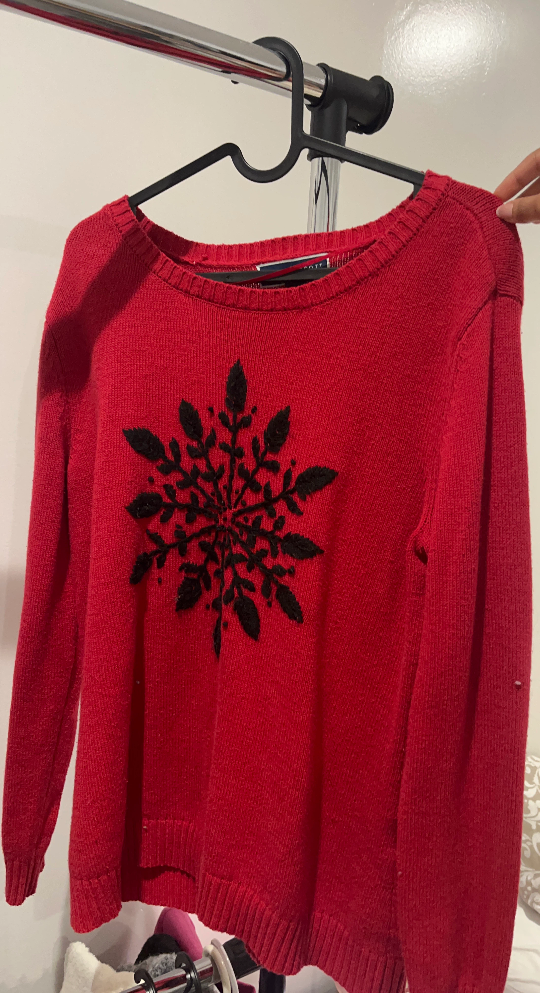 Cute Christmas Snowflake Sweater