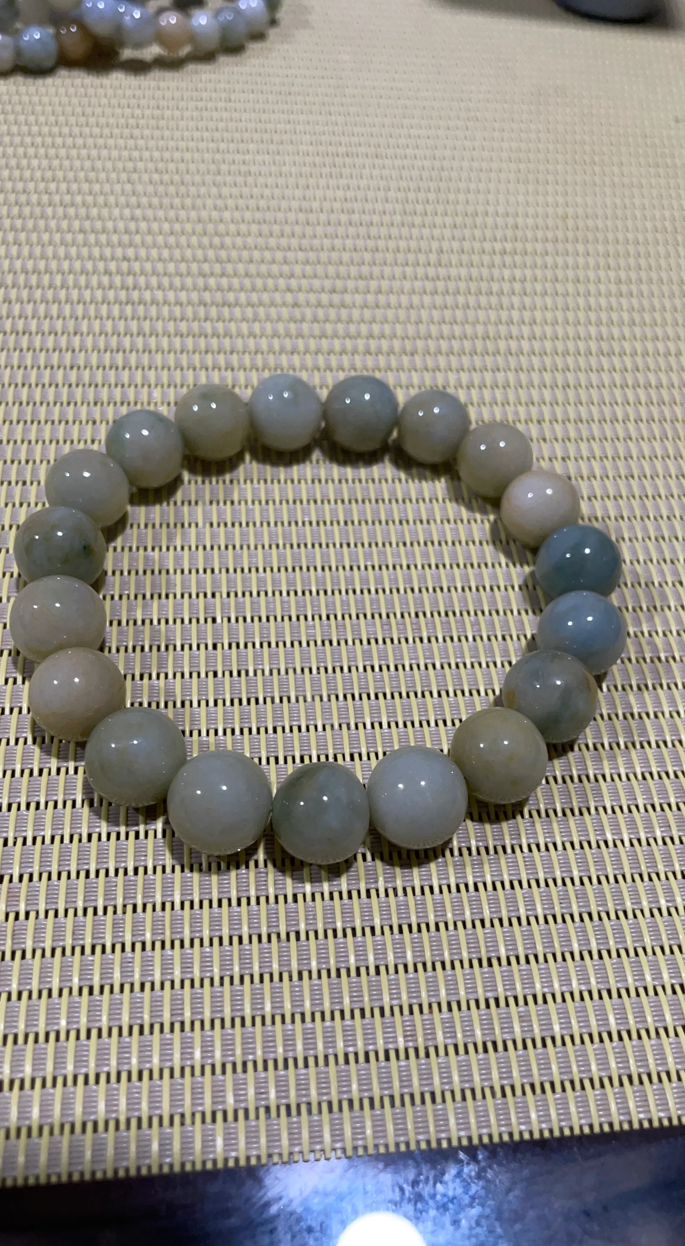 Jade Bead Bracelet
