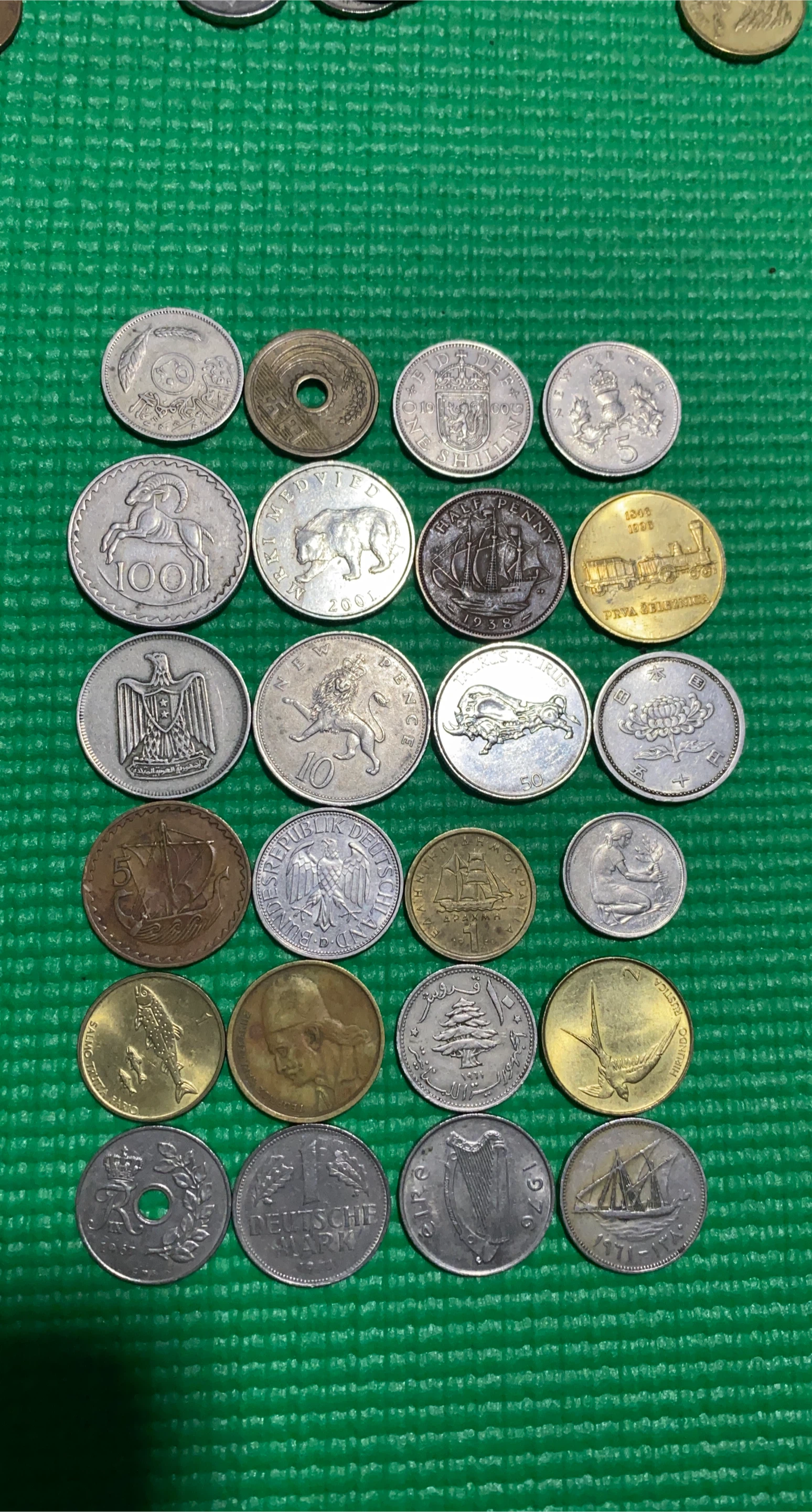 Collection of Assorted World Coins