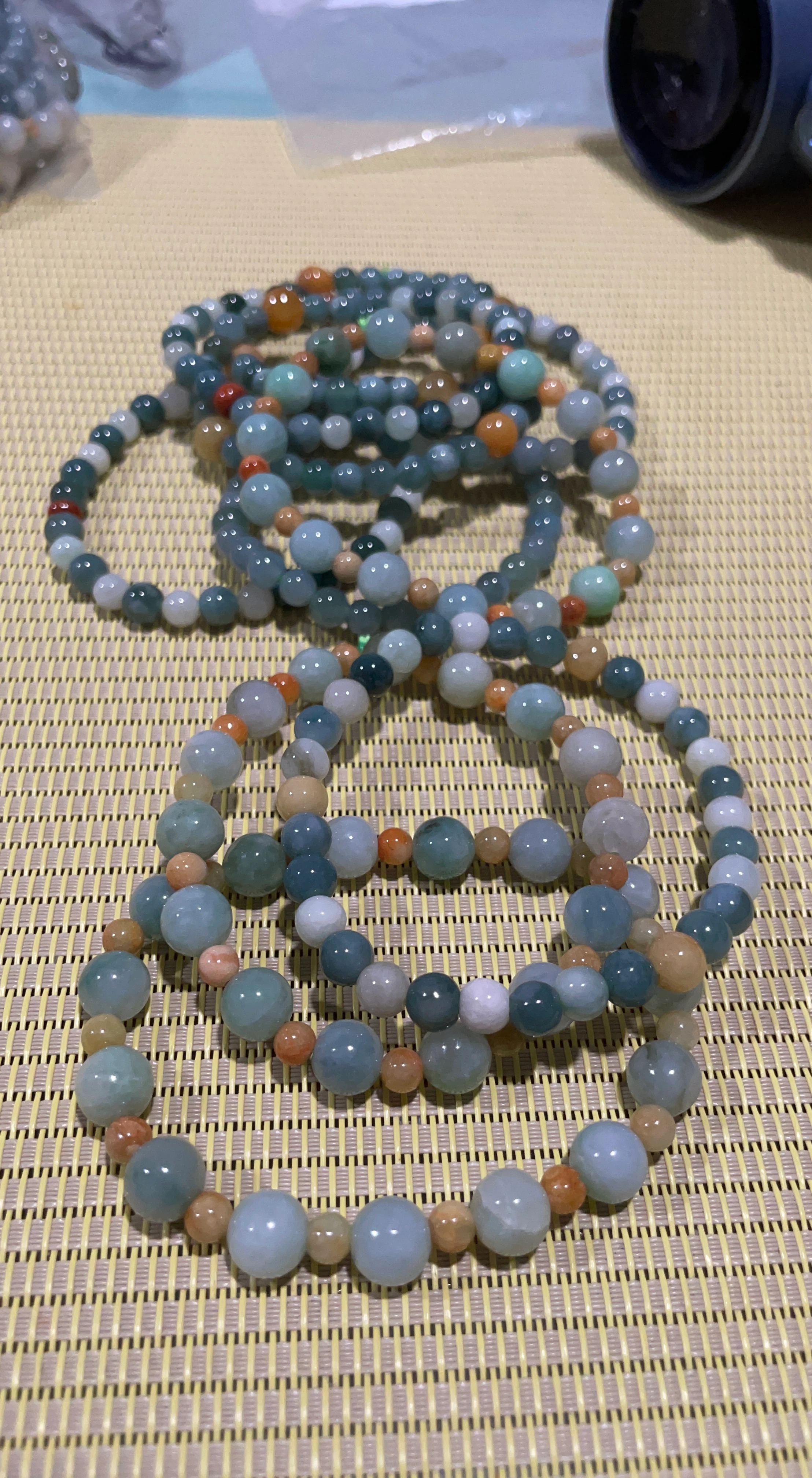 Multi-gemstone beaded bracelets