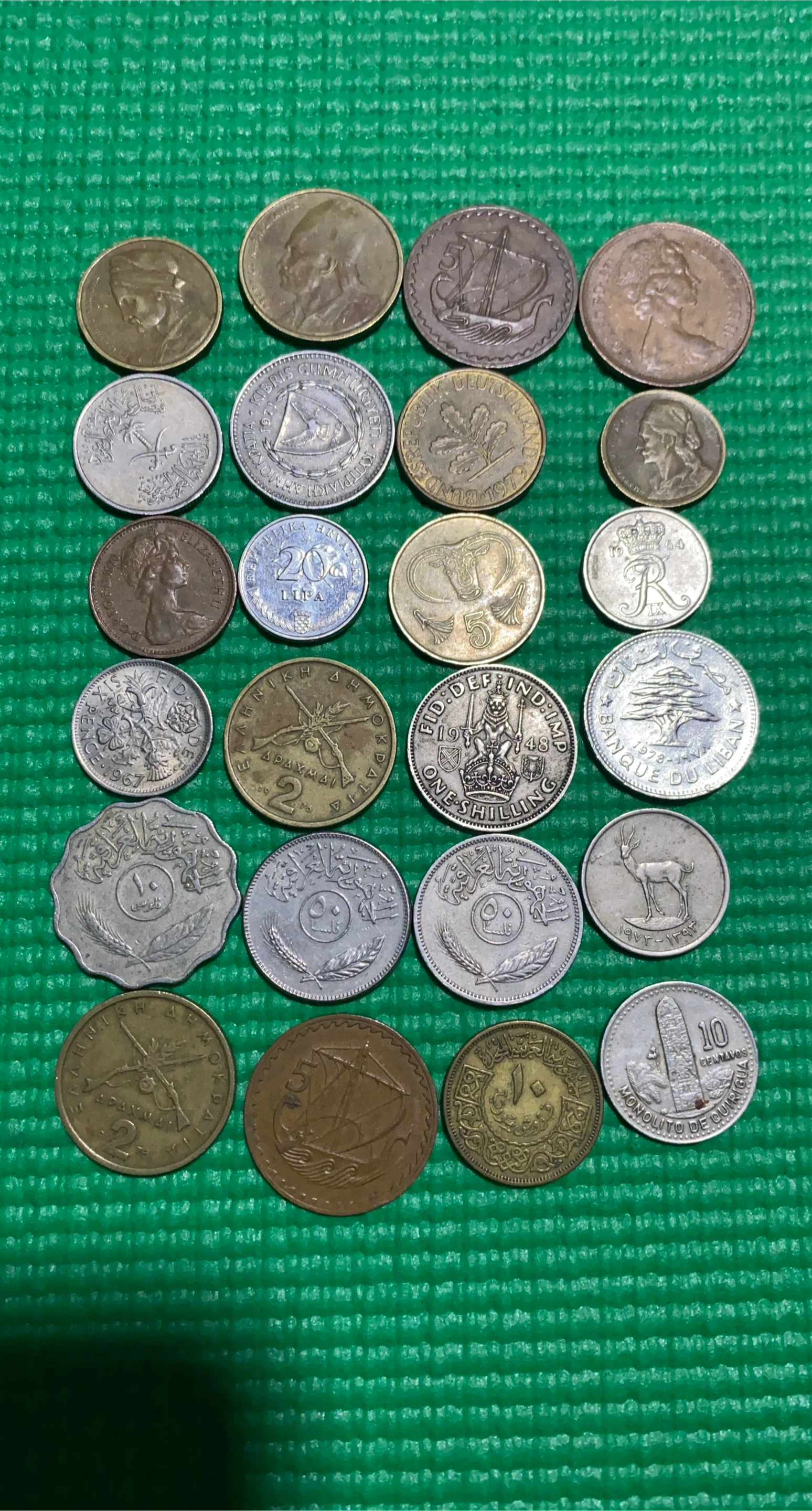 Mixed Collection of World Coins