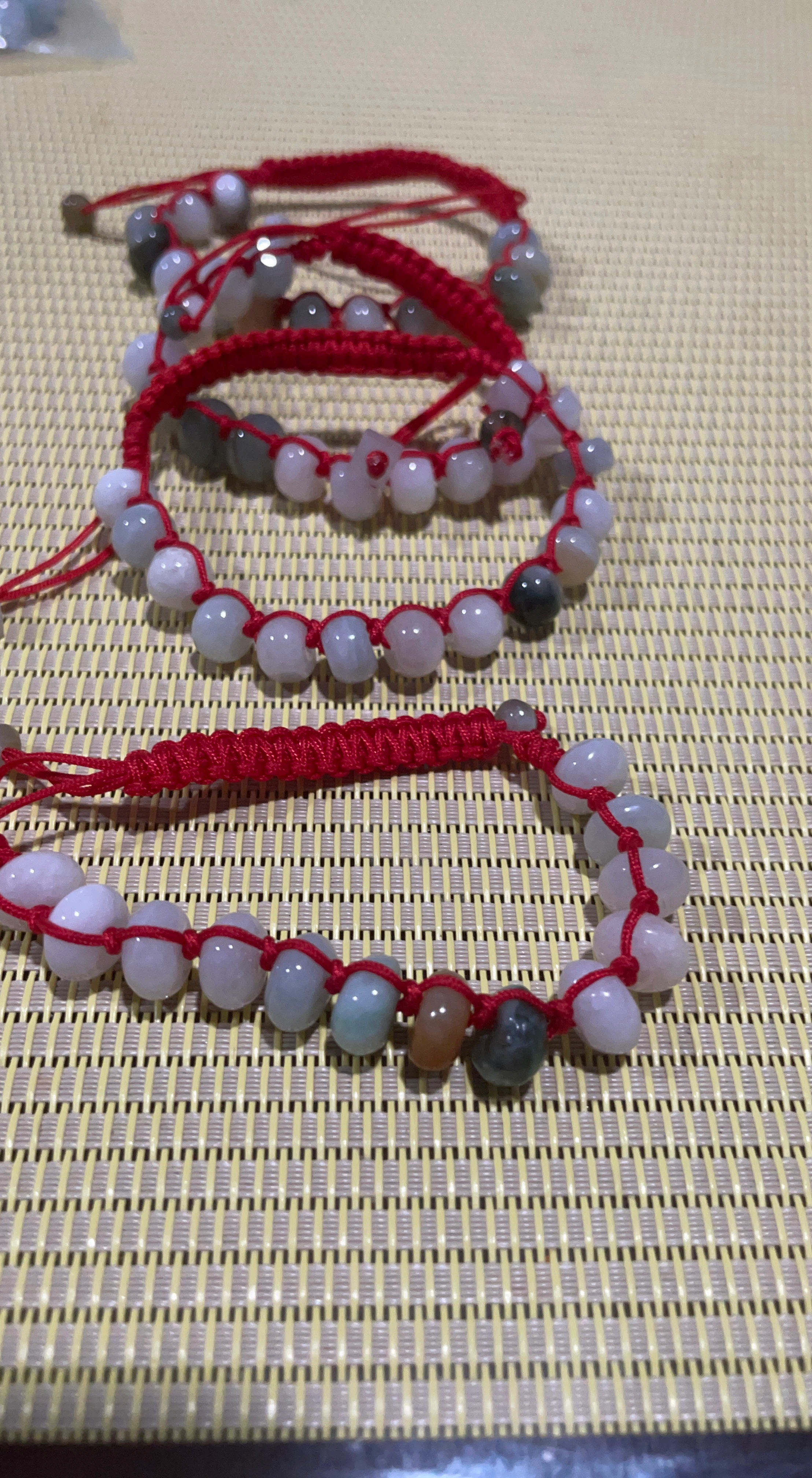 Jade Bead Bracelets