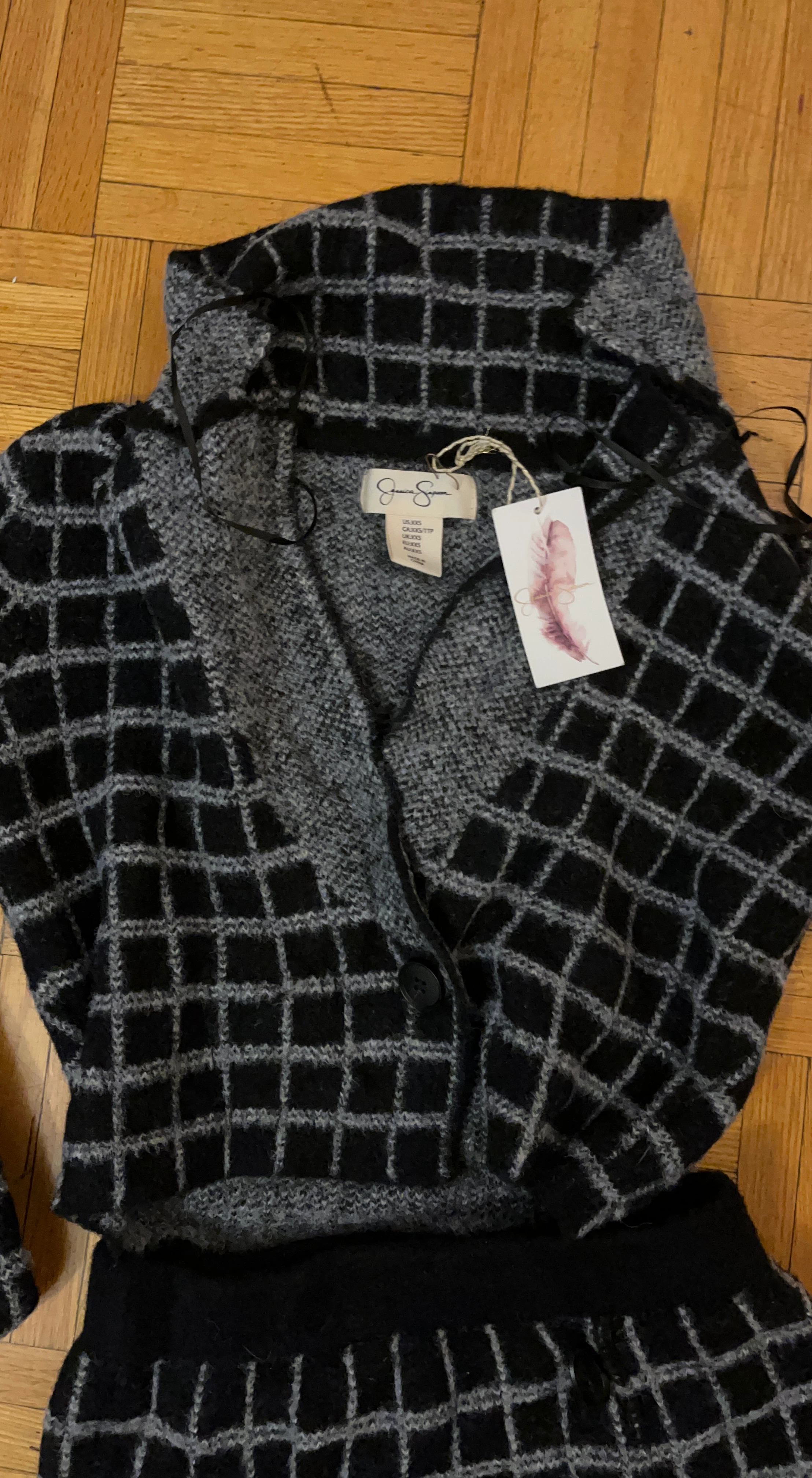 Jessica Simpson Women's Cardigan & Skirt Set