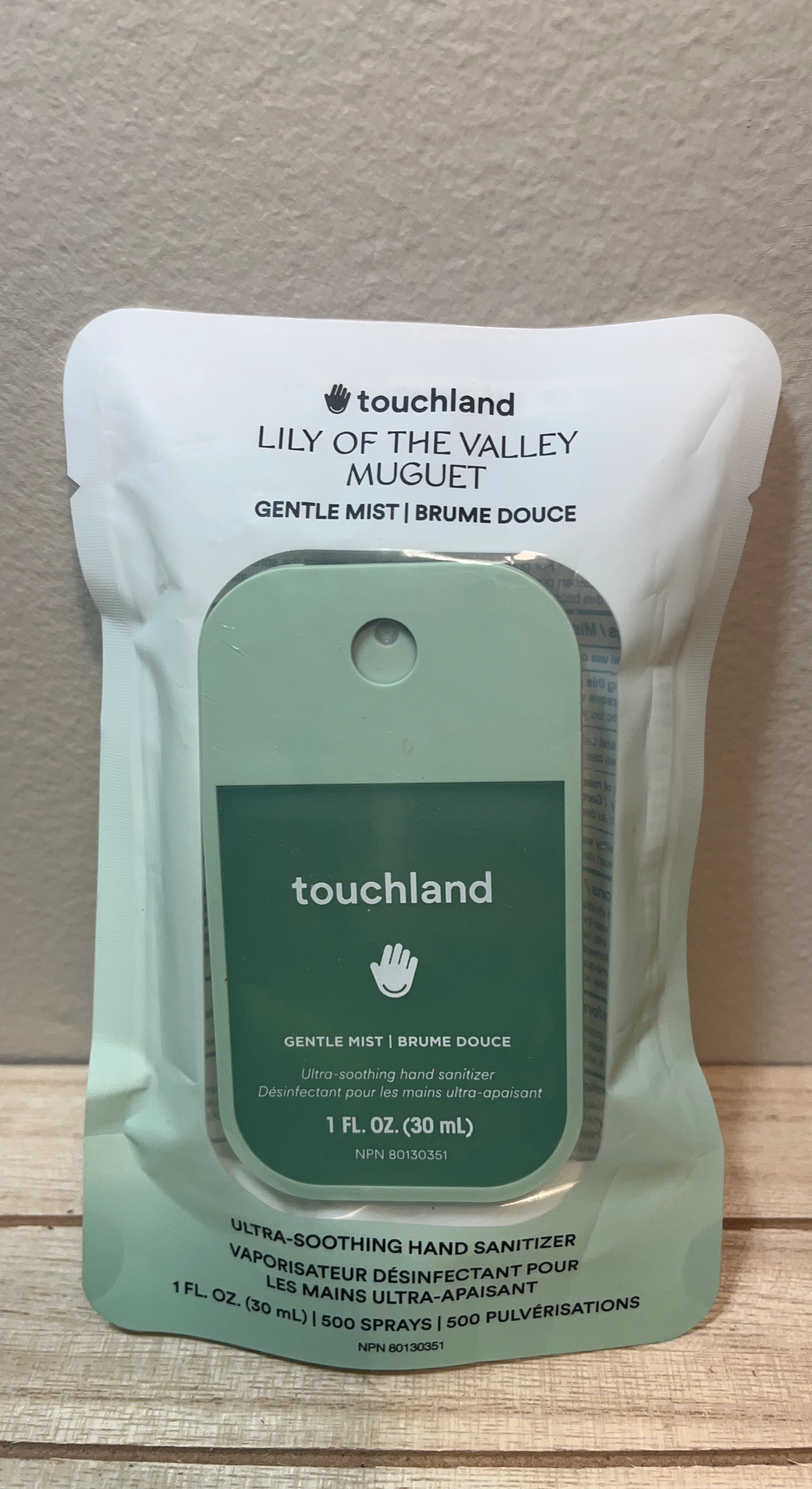 Touchland Lily of the Valley Hand Sanitizer Mist 1 FL. OZ.