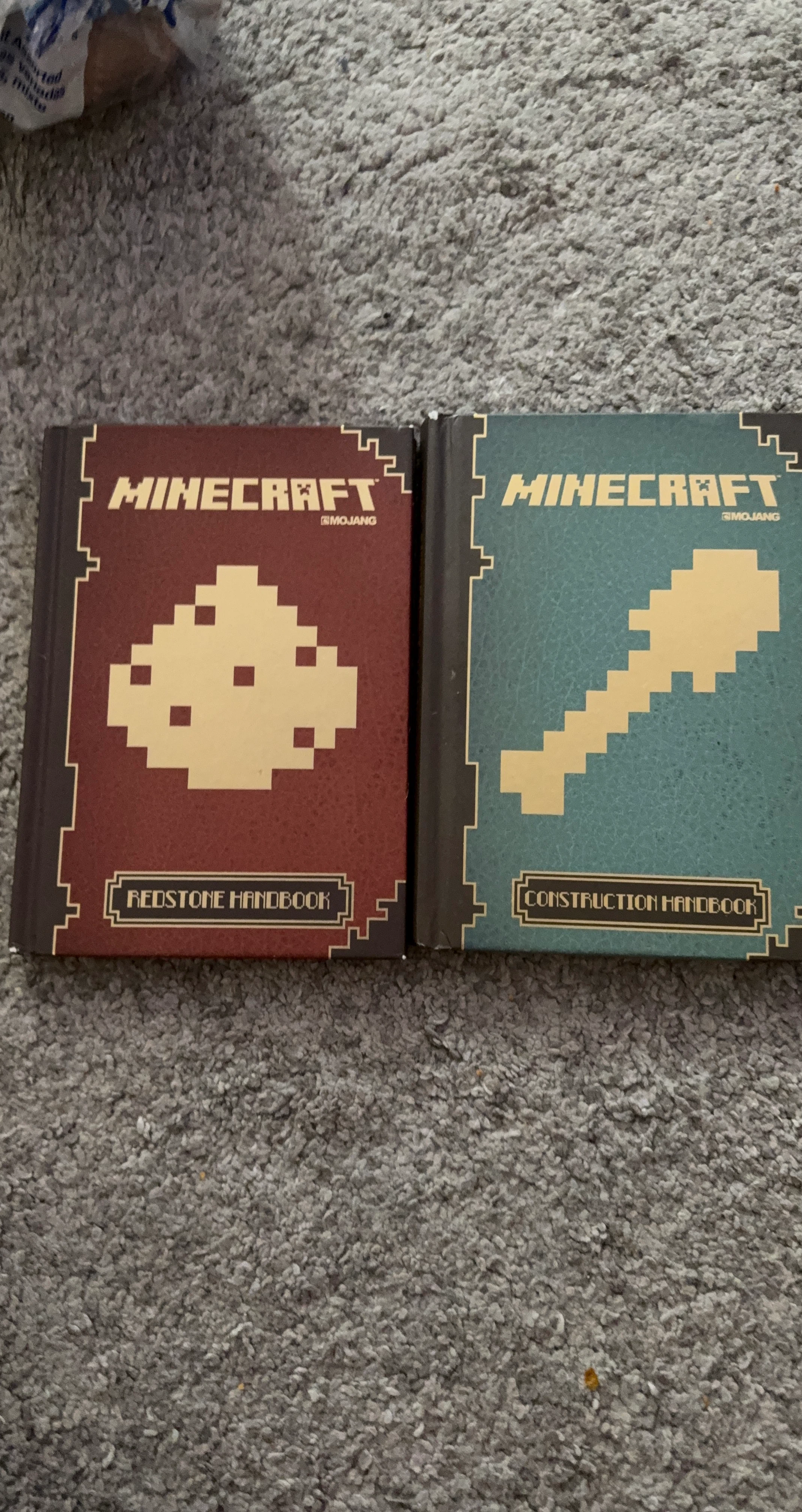 Minecraft Redstone Handbook and Construction Handbook Set