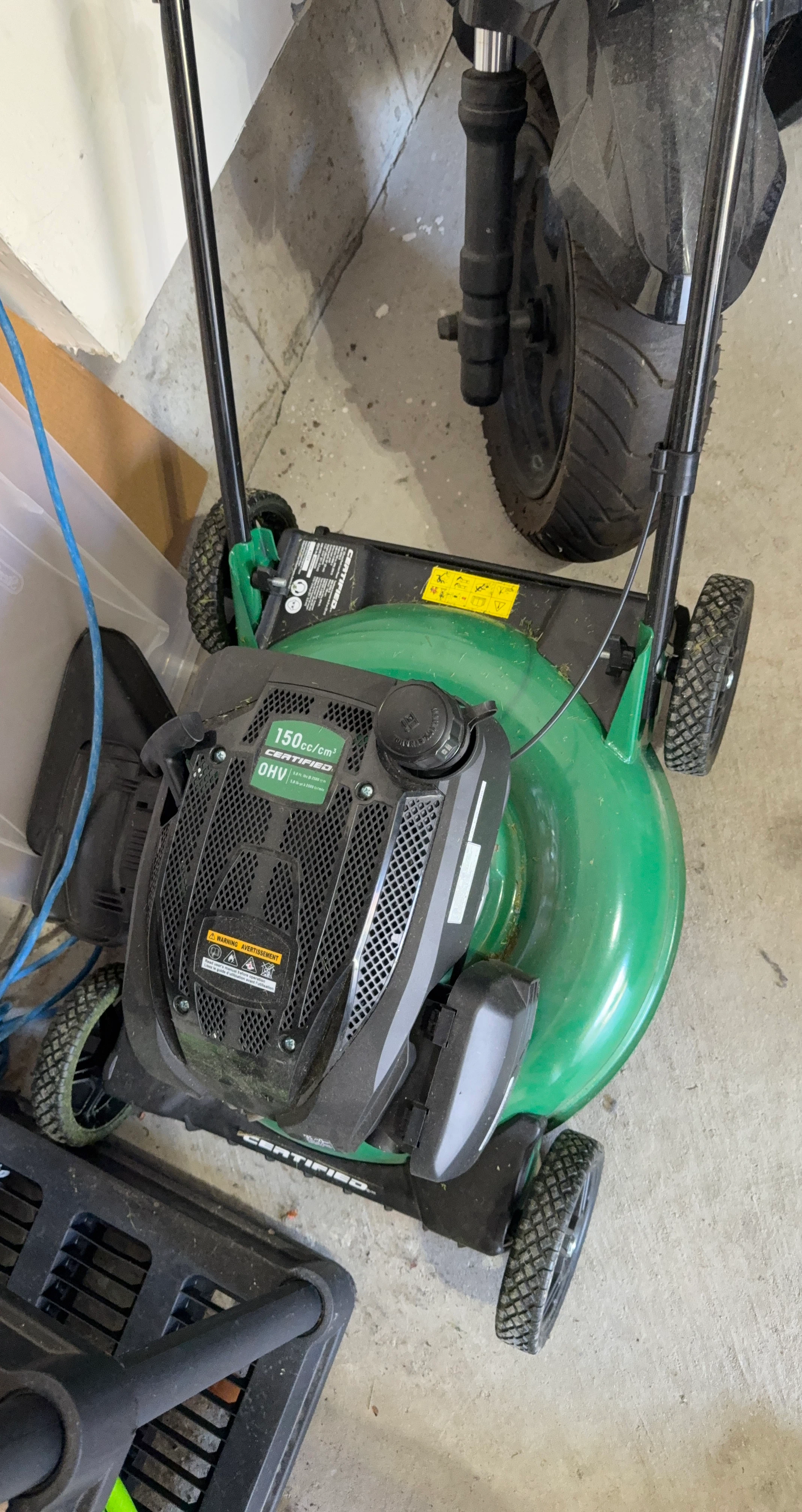 Certified 150cc OHV Lawnmower