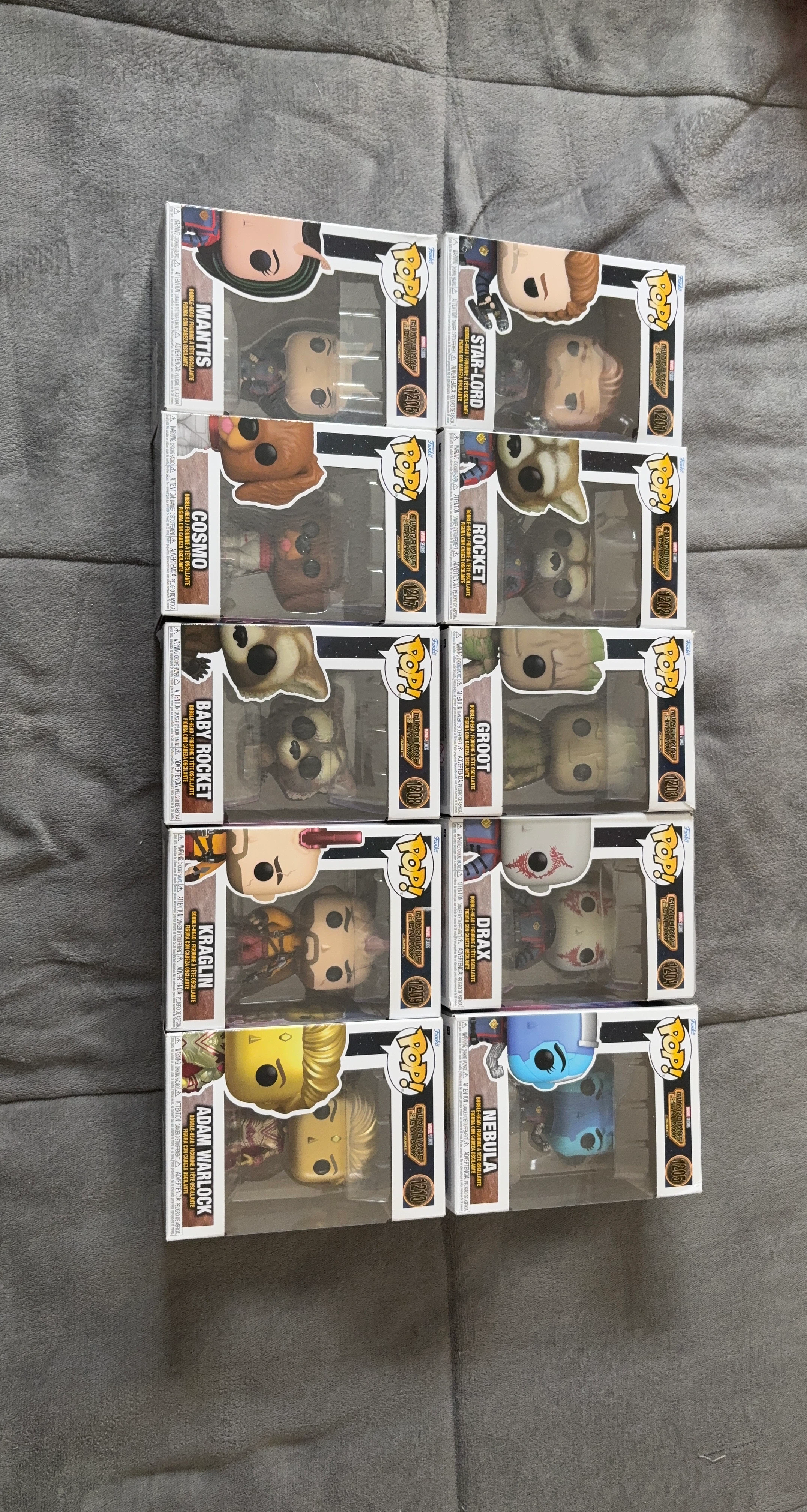 Funko Pop! Guardians of the Galaxy figures