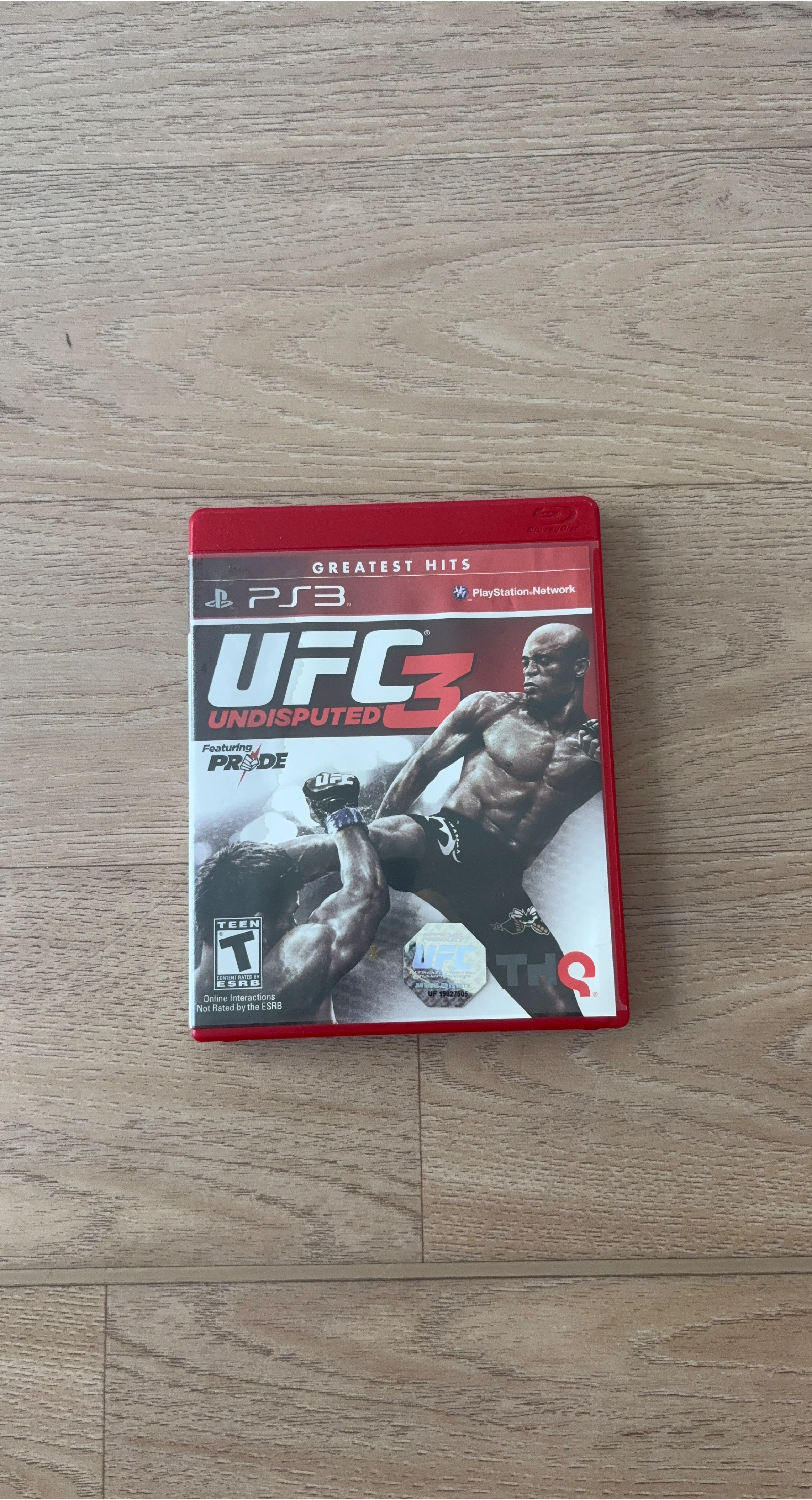 UFC Undisputed 3 Greatest Hits PS3 Game