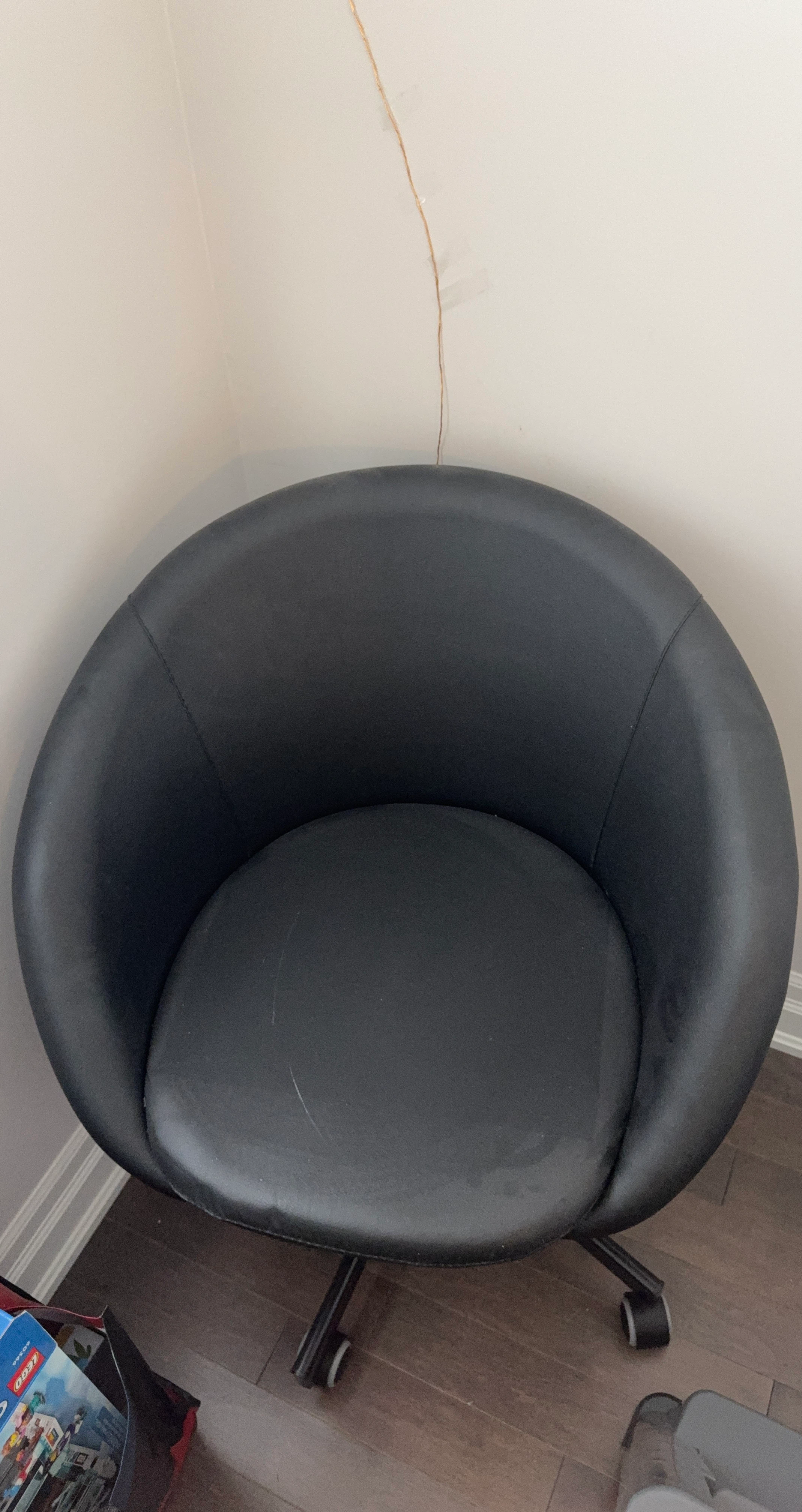 Black Swivel Accent Chair
