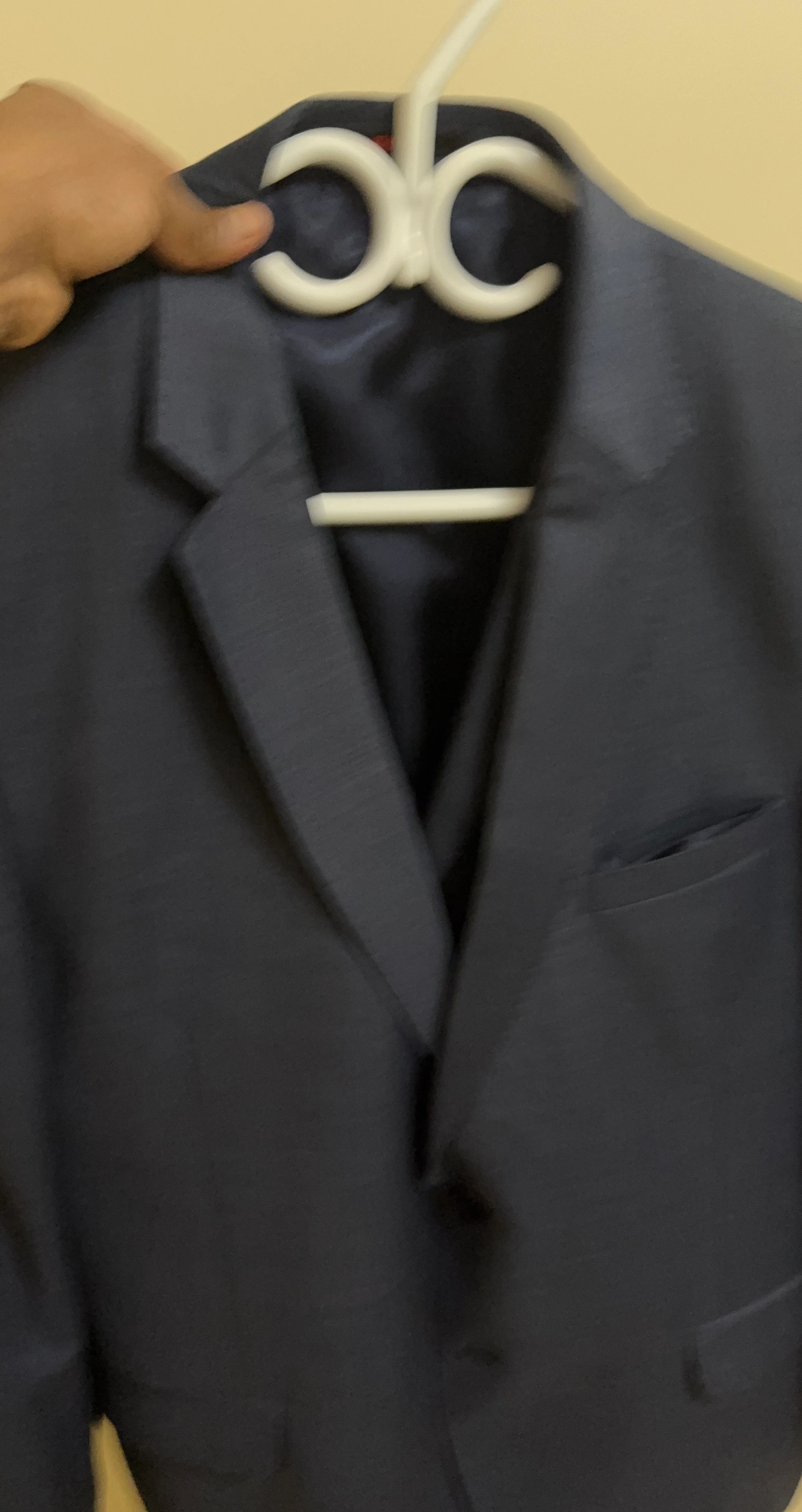 Navy Blue Suit Jacket