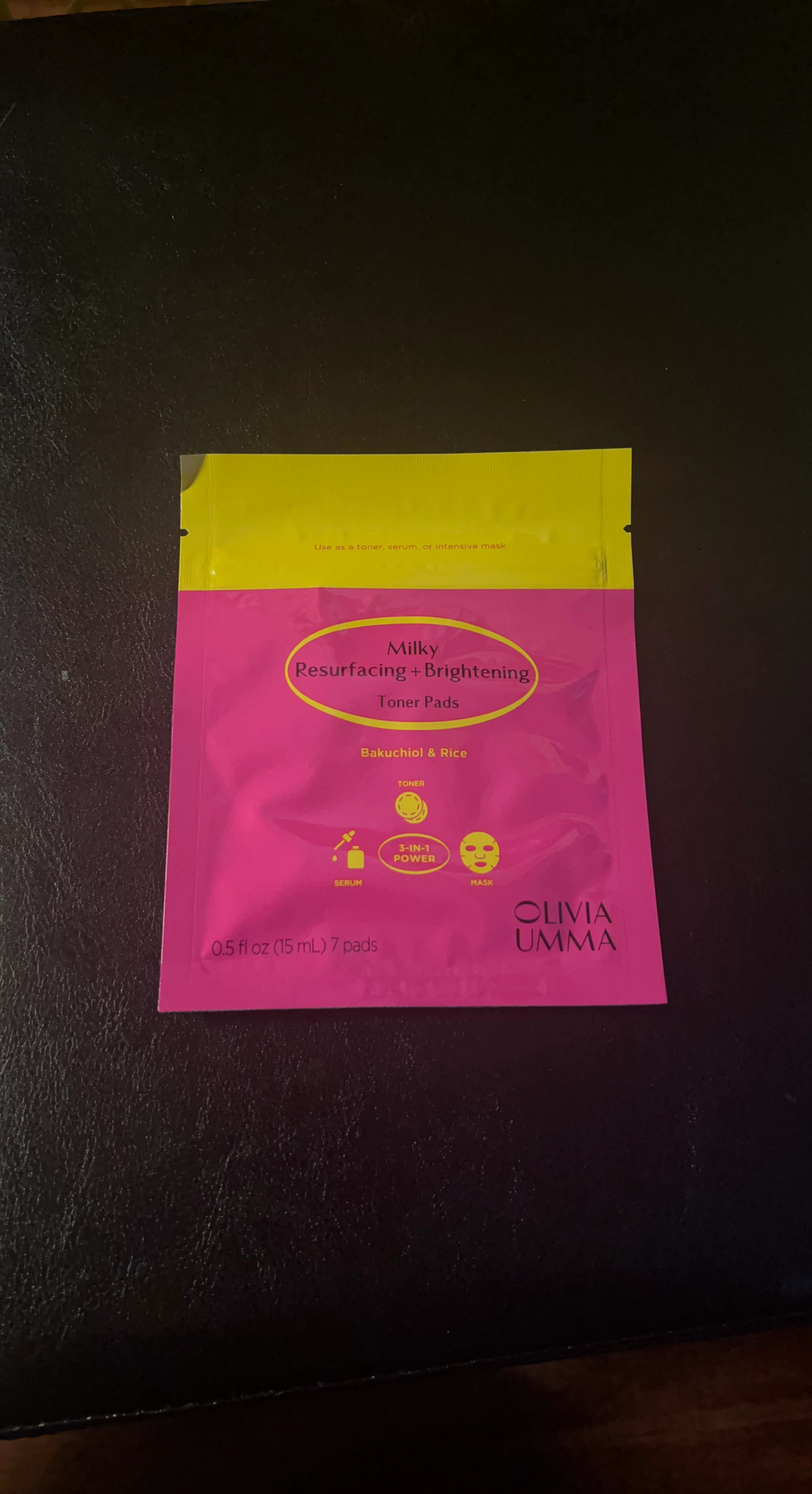 Olivia Umma Milky Resurfacing + Brightening Toner Pads