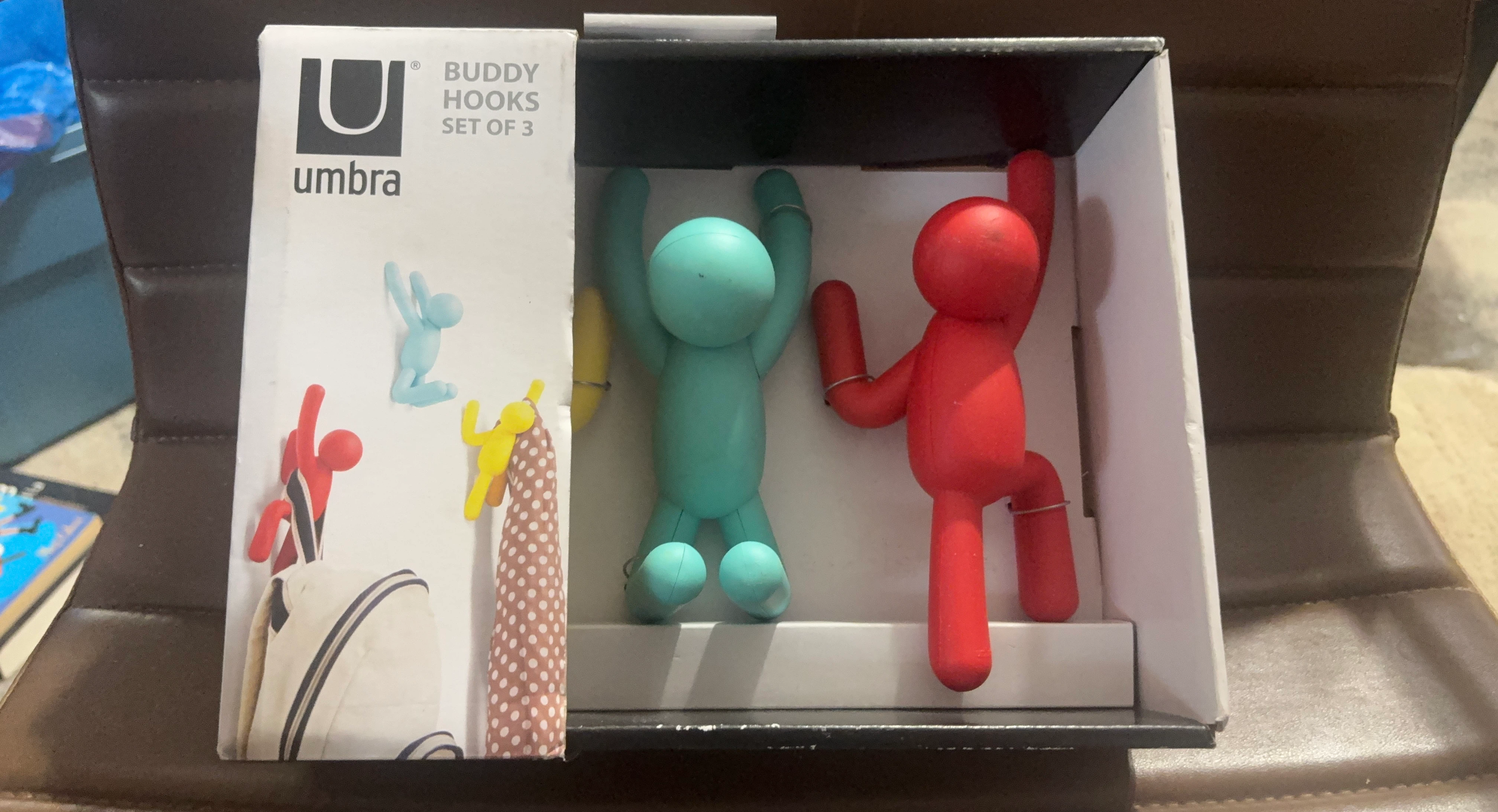 Umbra Buddy Hooks Set of 3 for wall