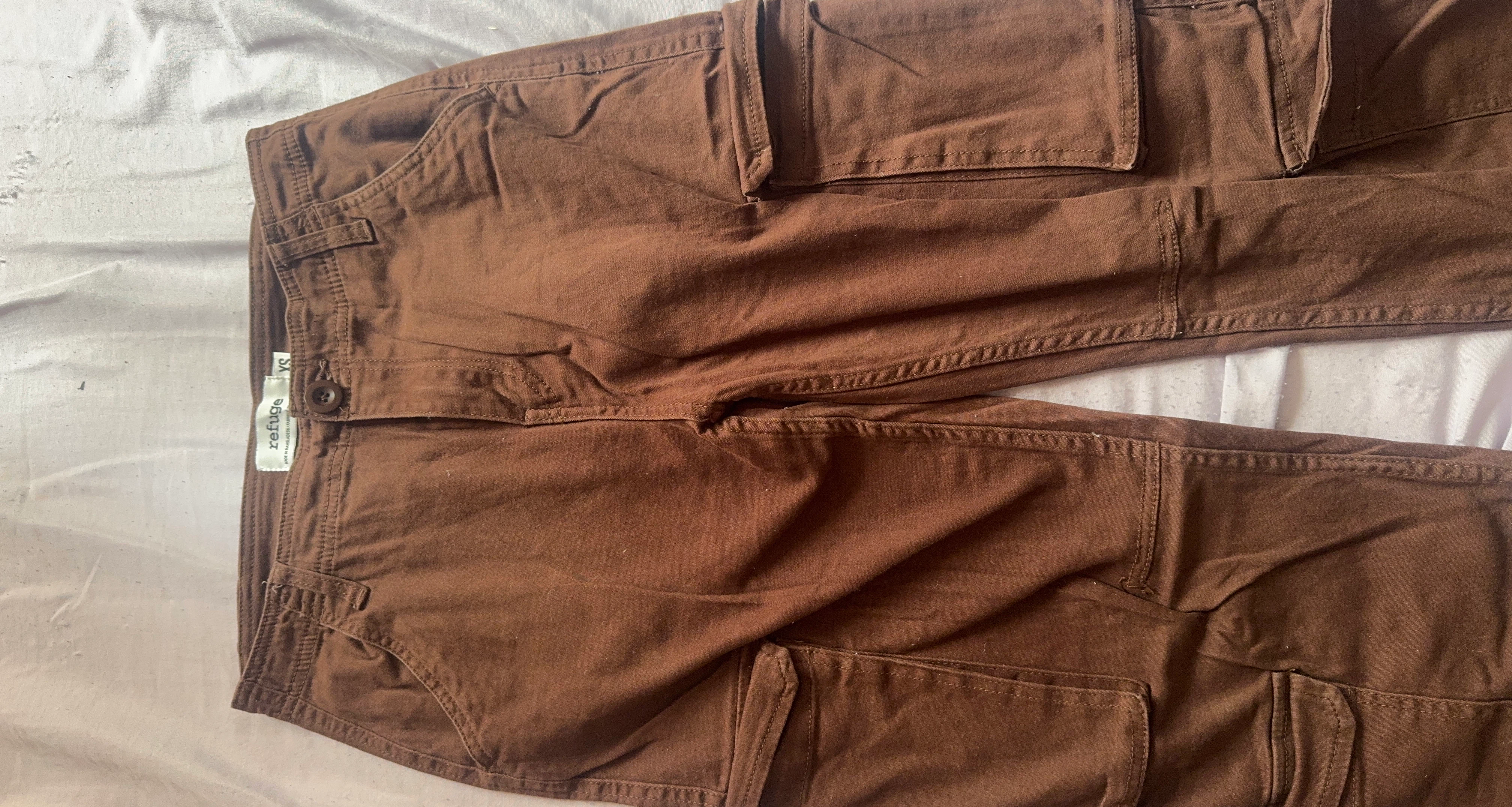 Refuge Brown Cargo Pants XS