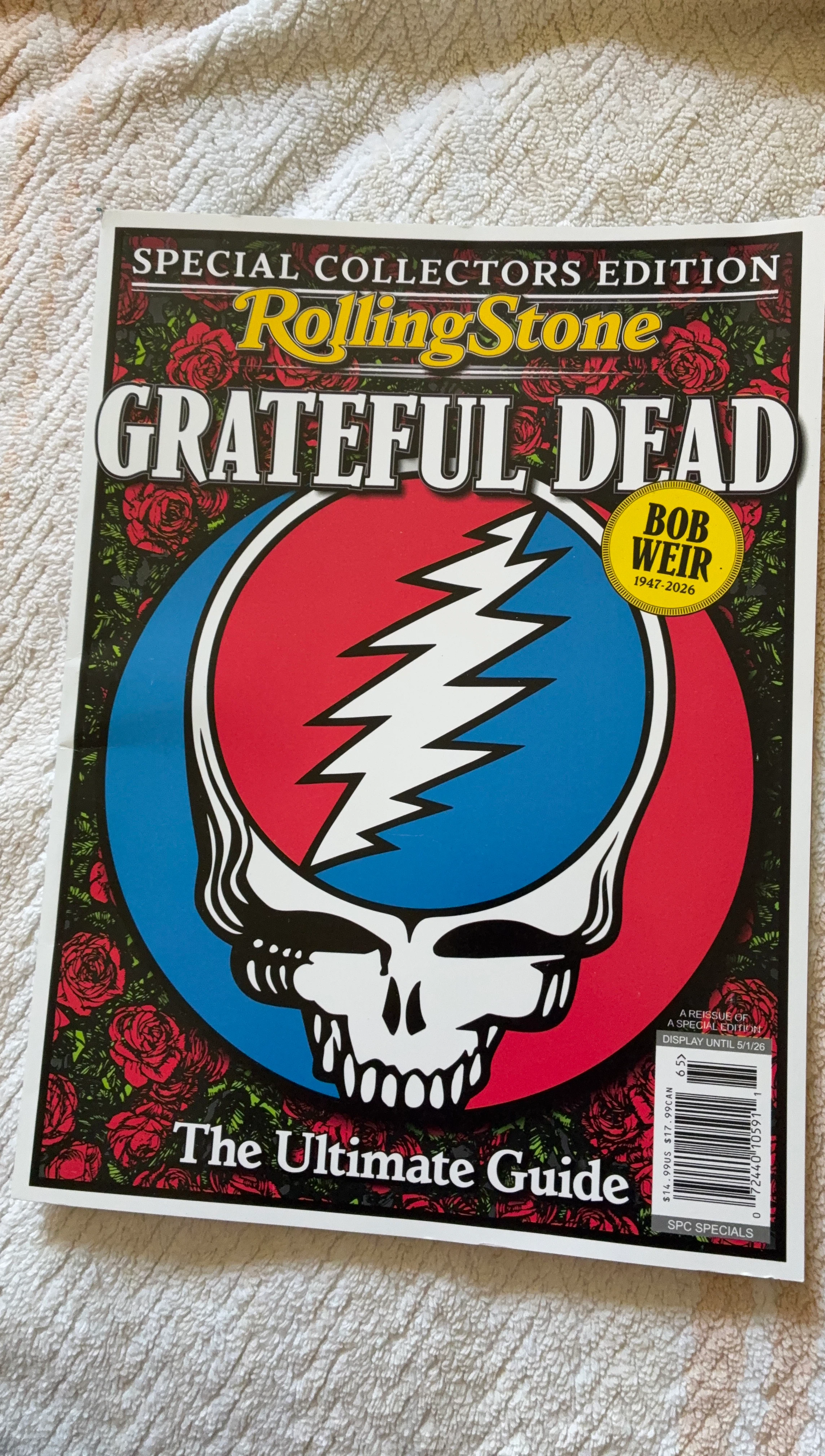 Rolling Stone Grateful Dead Special Collectors Edition Magazine