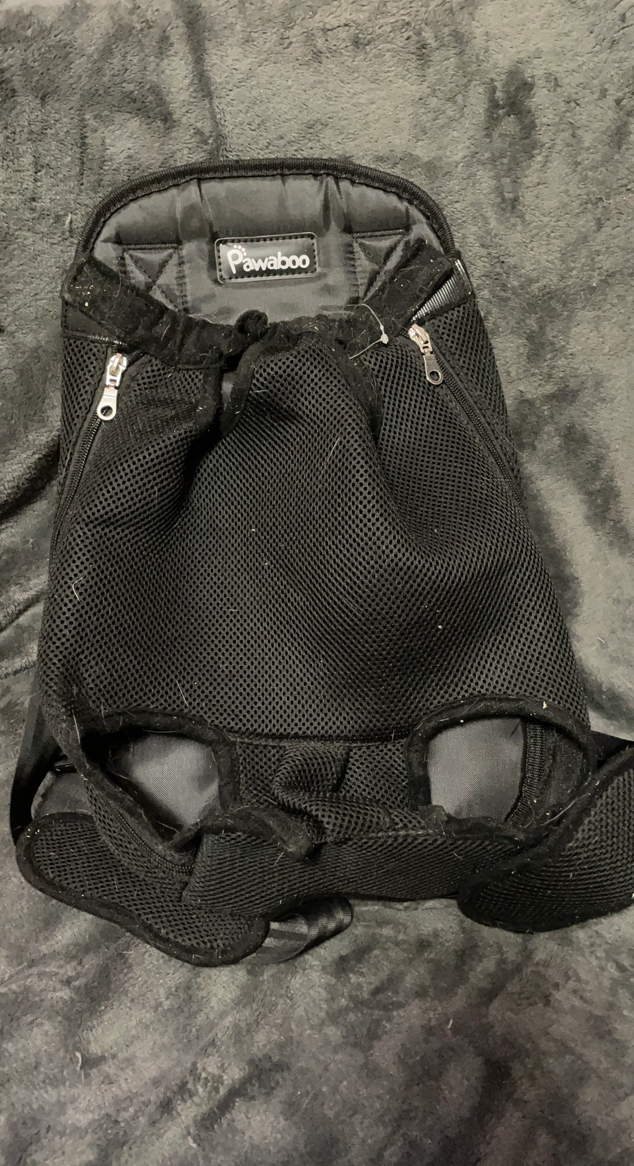 Pawaboo Black Pet Carrier Backpack ⚽