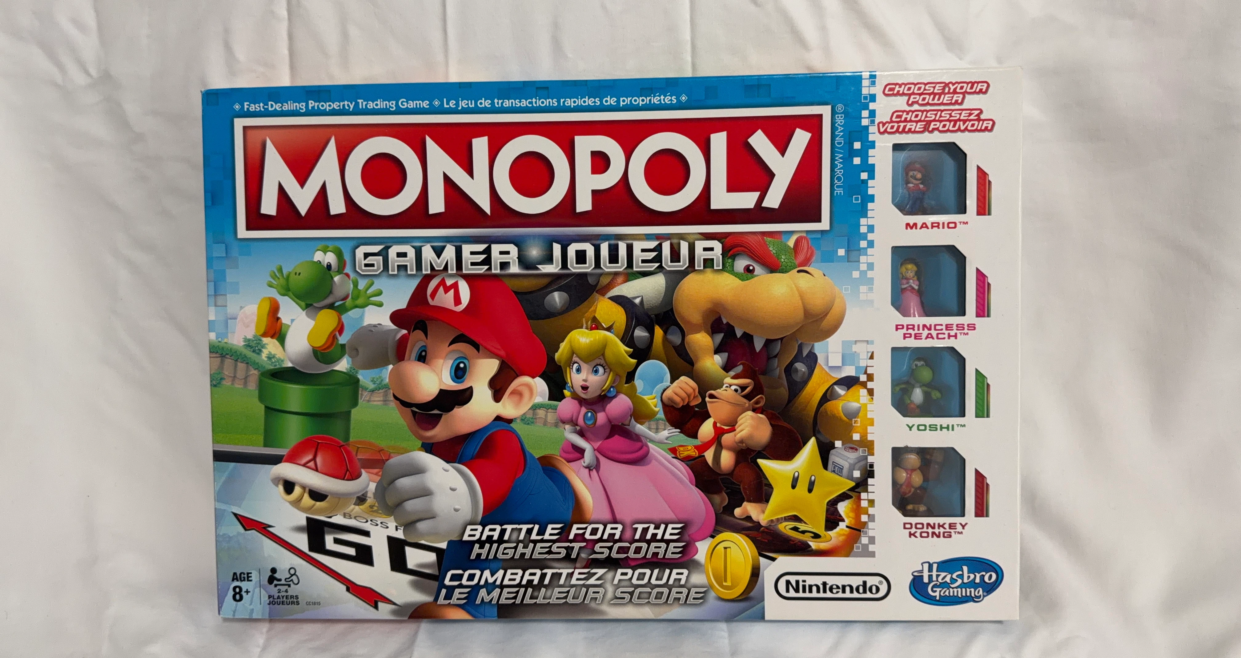 Monopoly Gamer Mario Edition Board Game