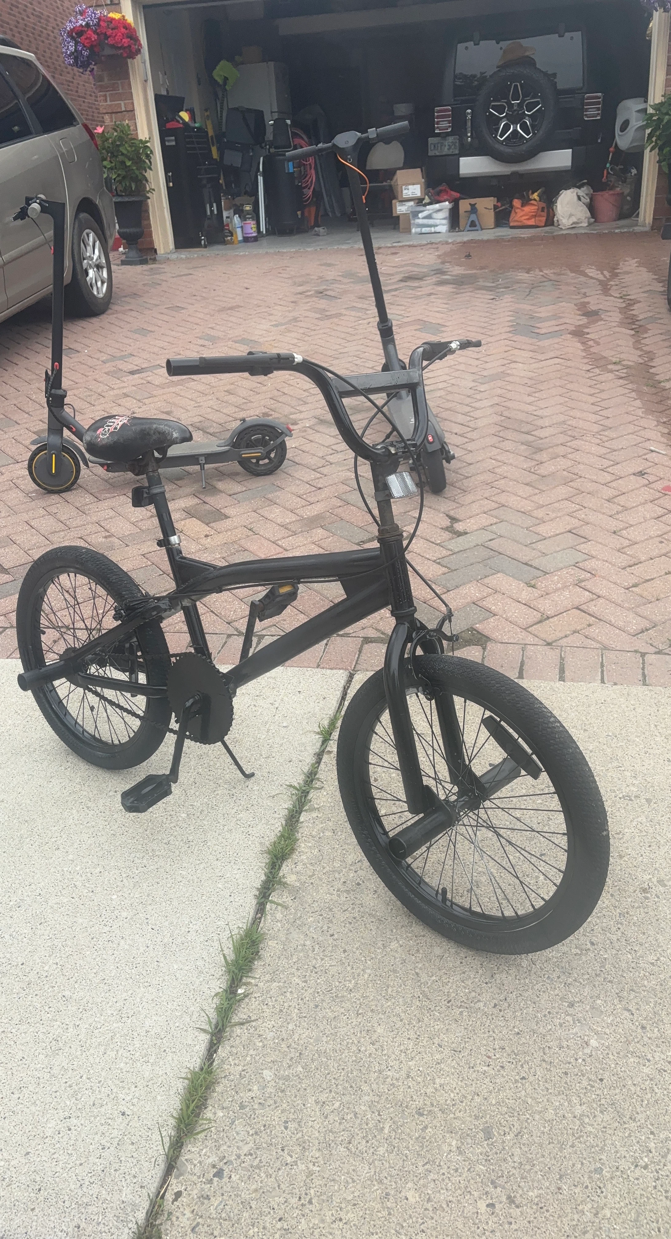 Black BMX Bike