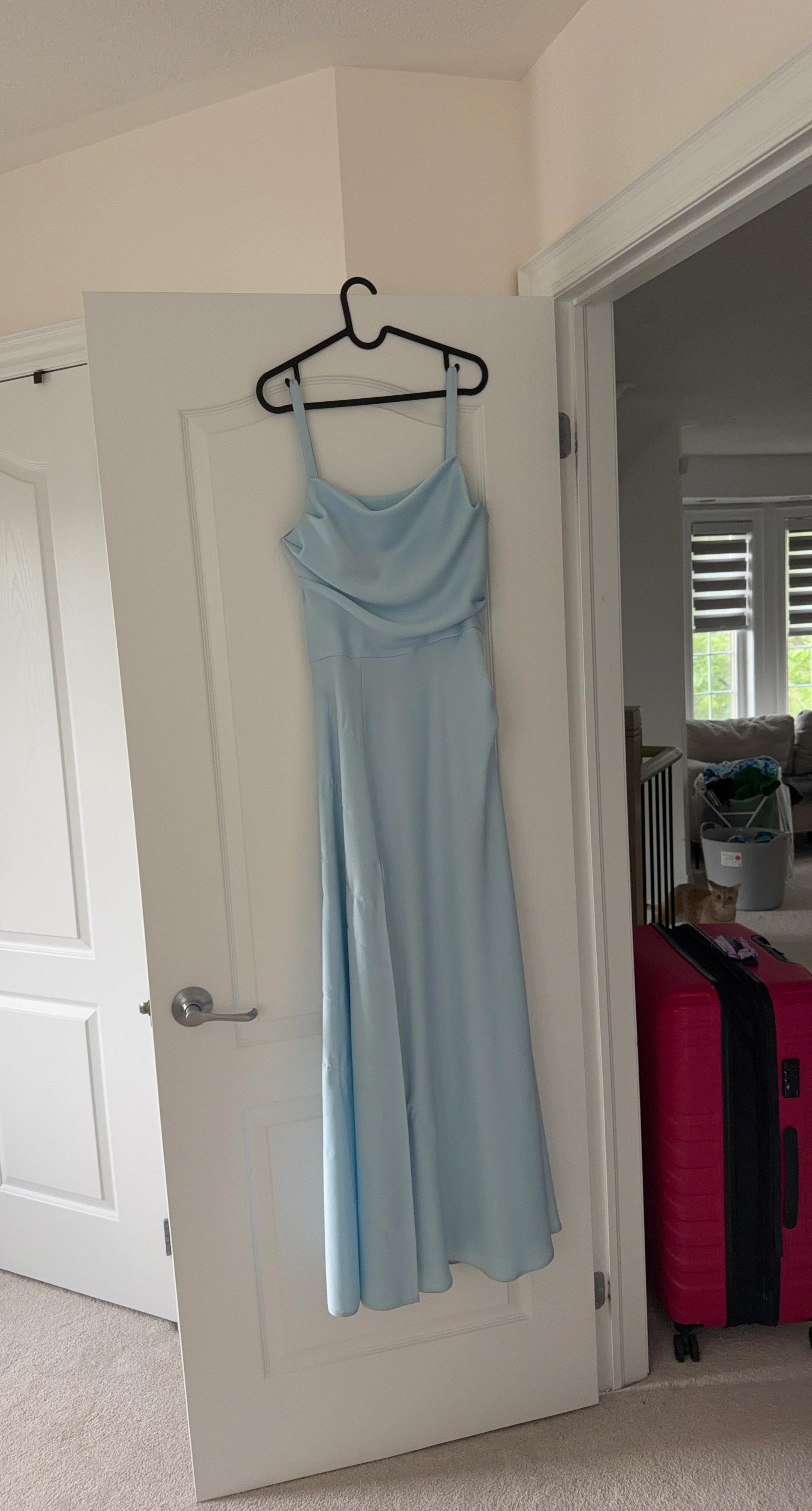 Wedding dress - Light Blue Maxi Dress