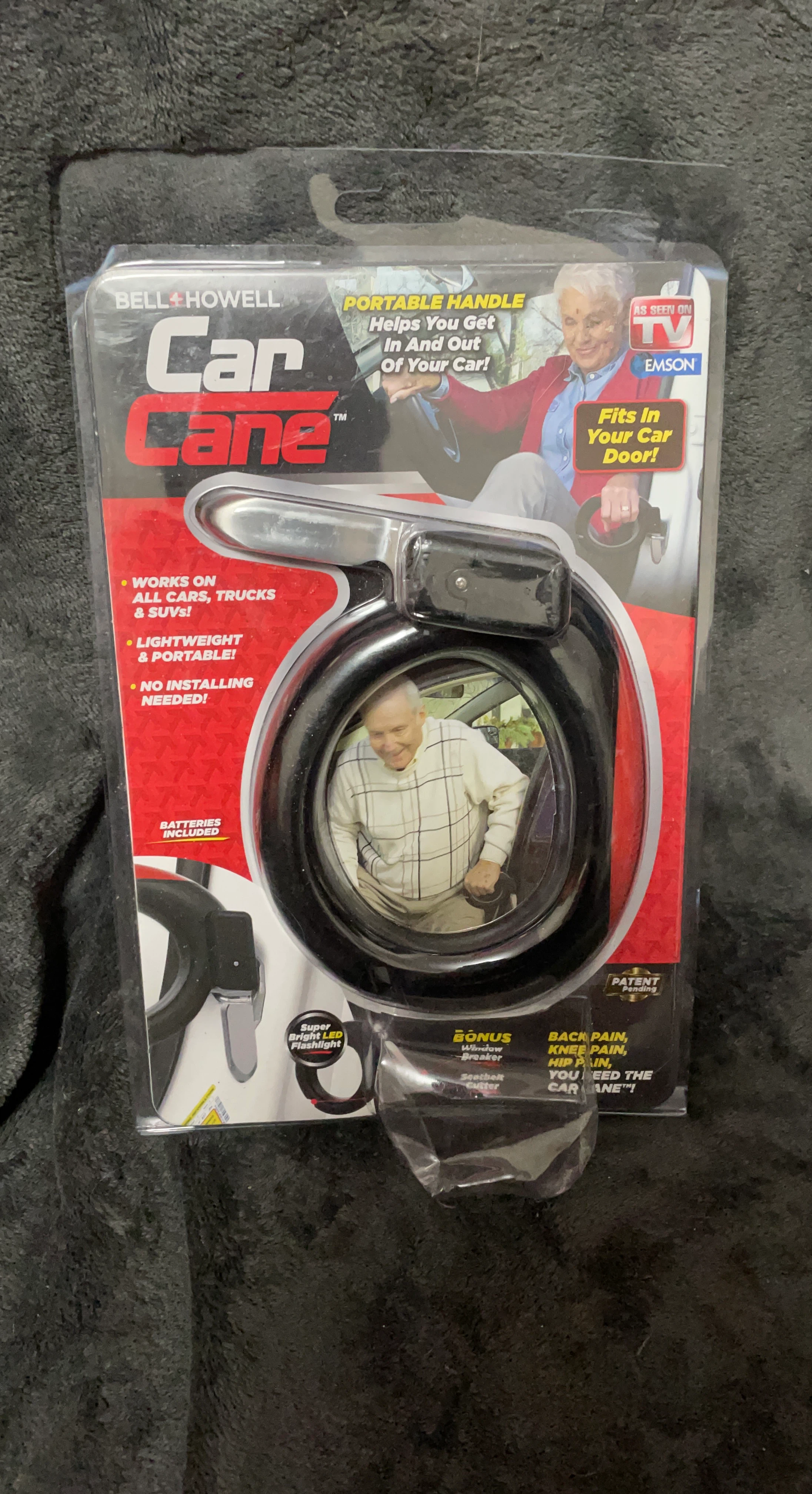 Bell+Howell Car Cane Portable Car Handle ⚽