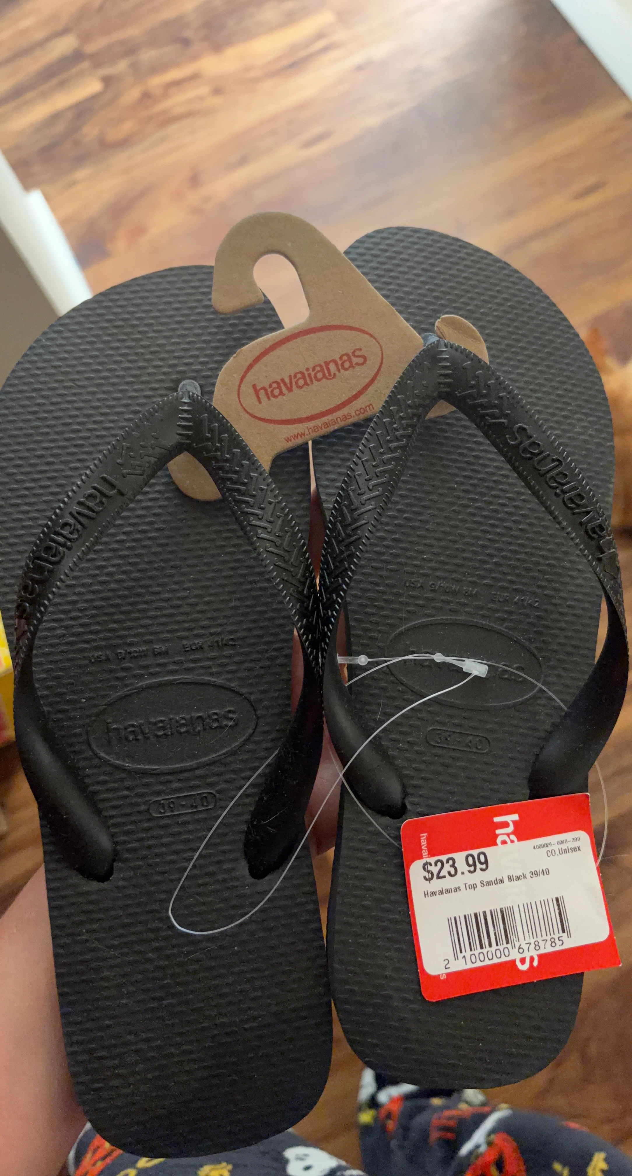 Havaianas Top Sandal Black 39/40