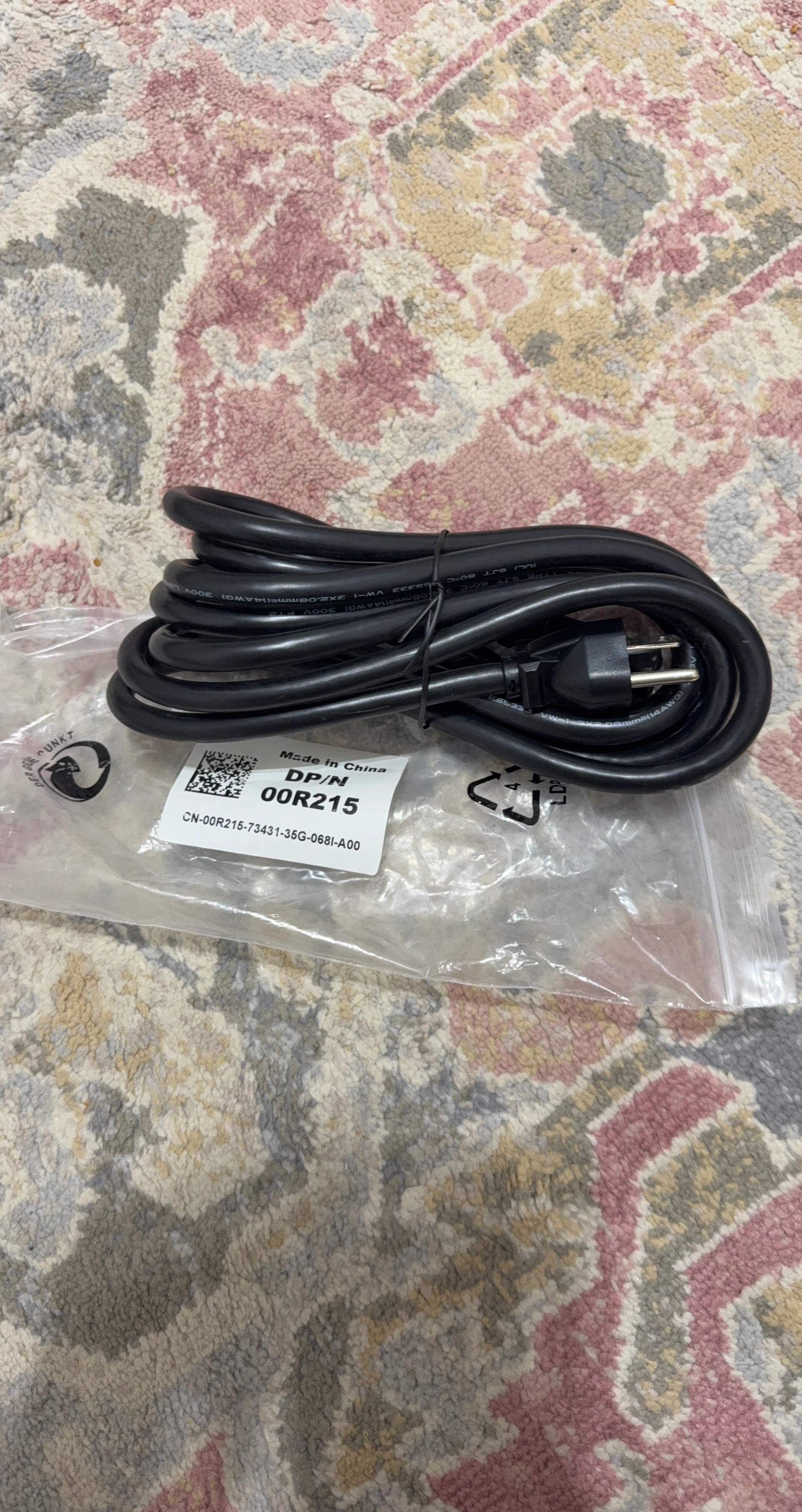 Power Cord DP/N 00R215