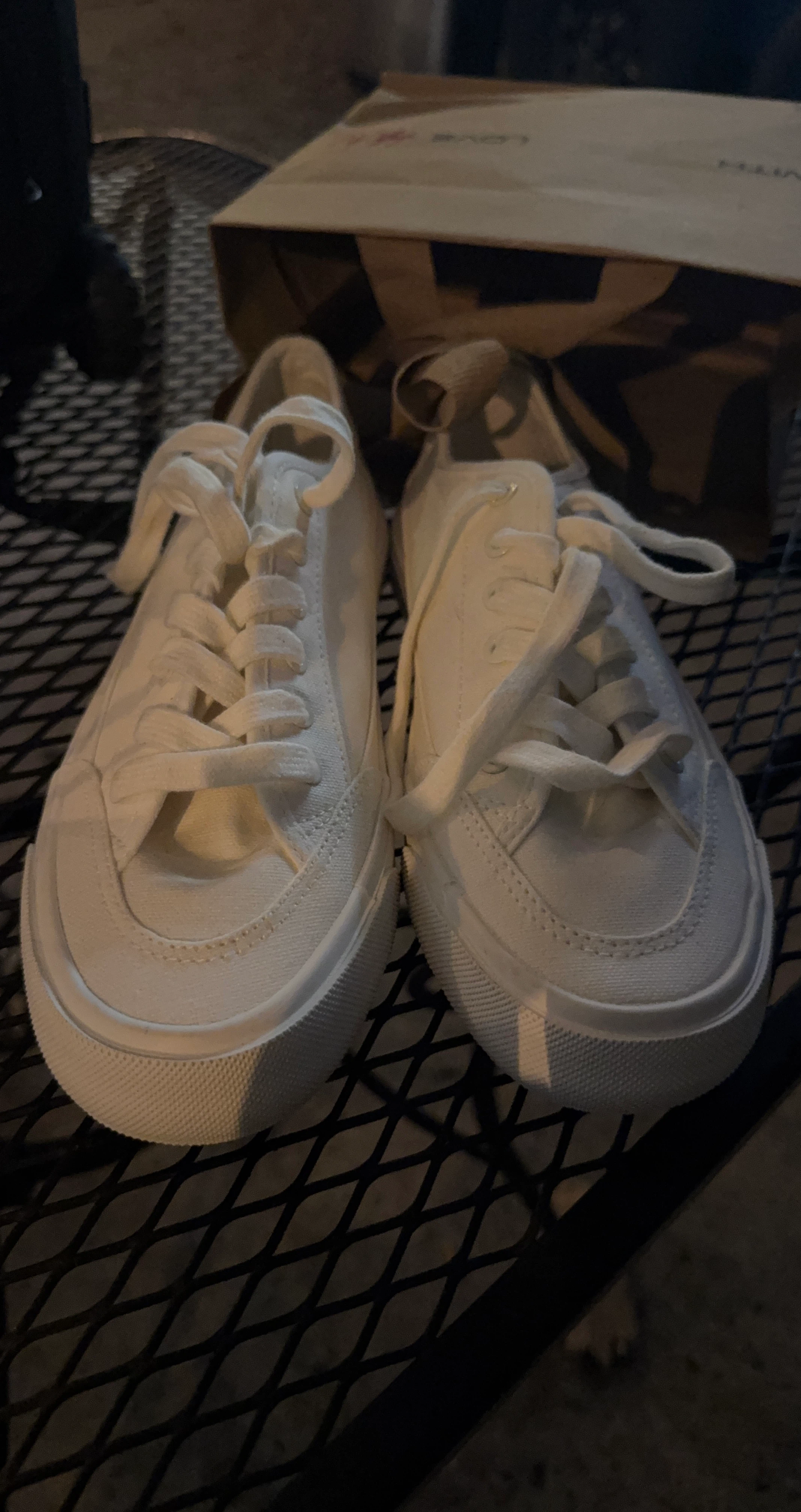 White Canvas Sneakers