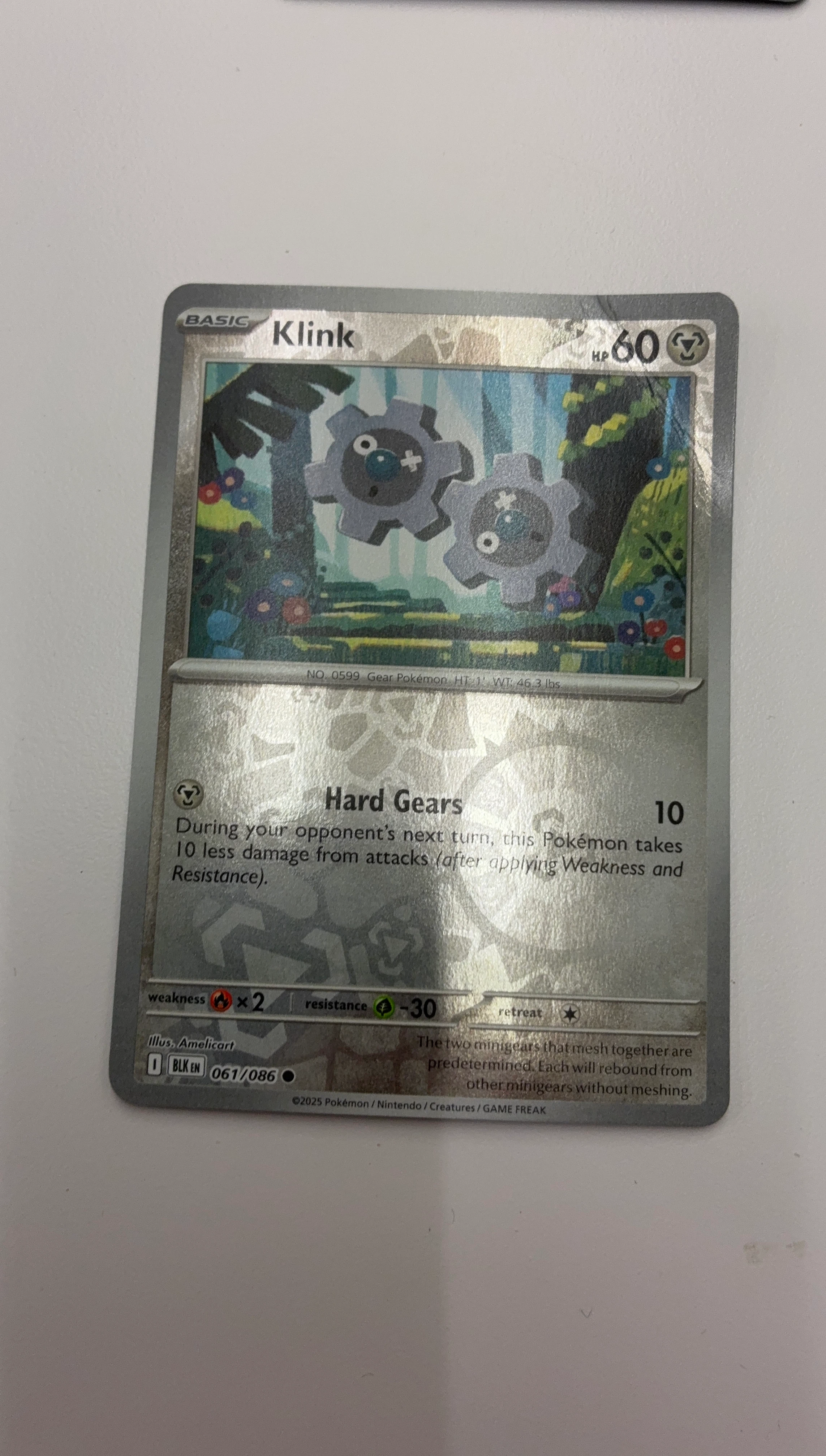 Pokemon Card Klink 061/086