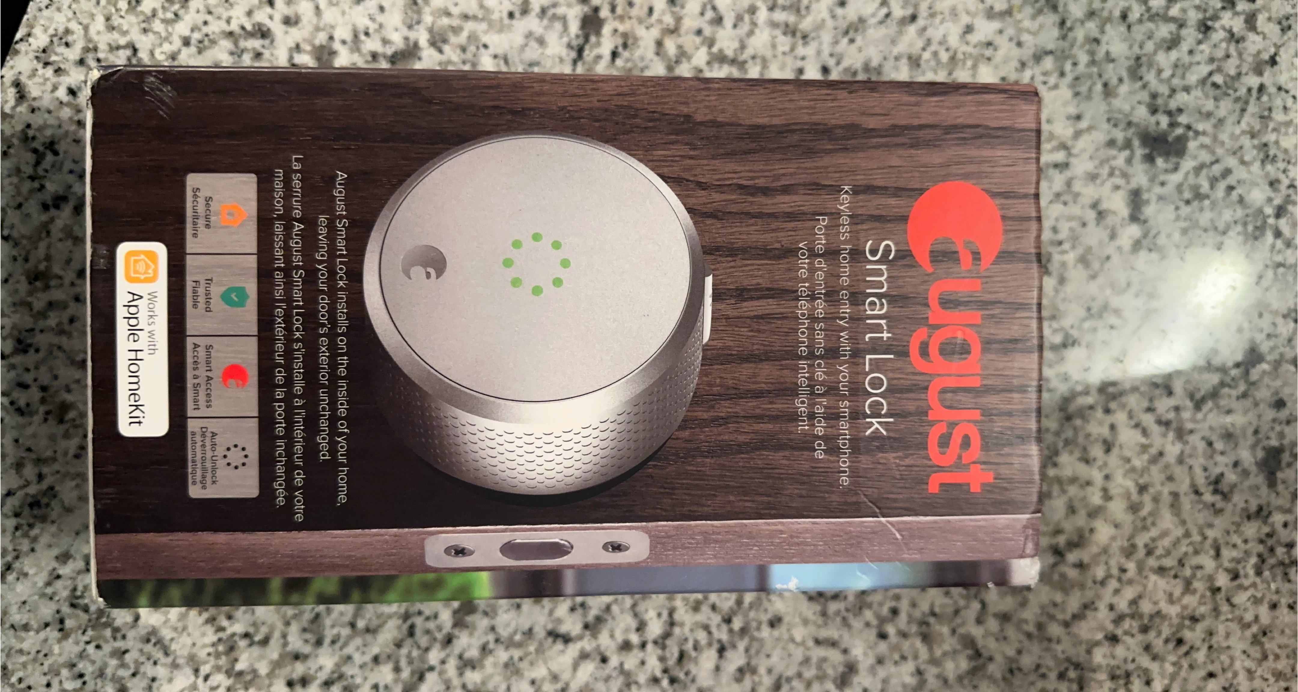 August Smart Lock with Apple HomeKit Compatibility