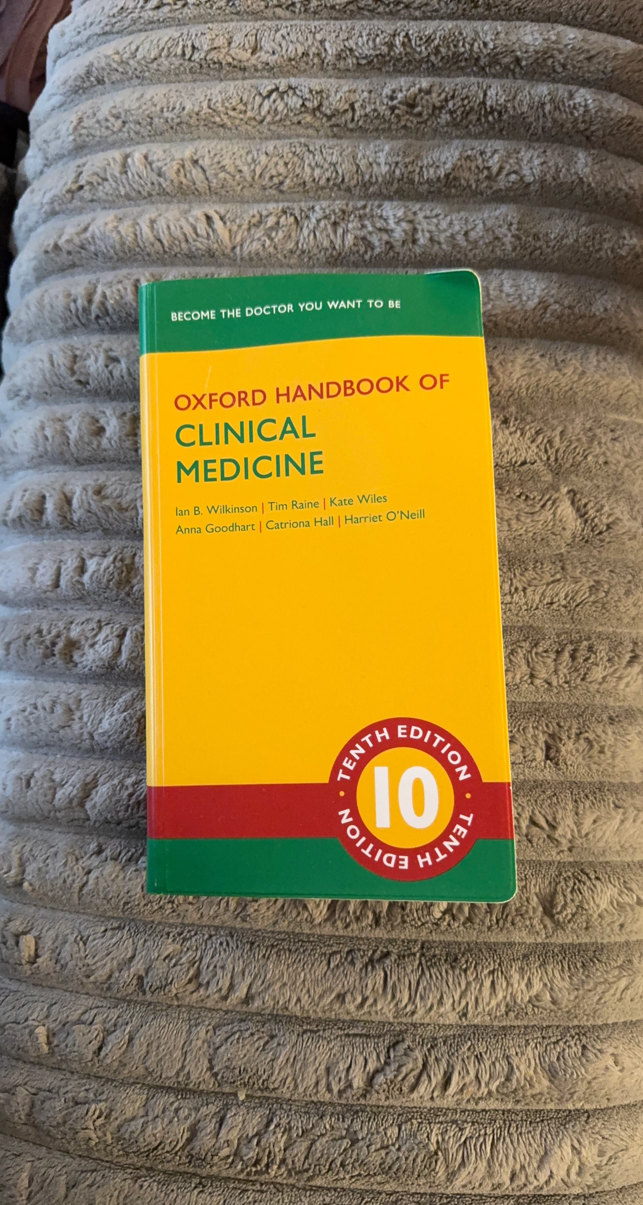 ⚽️Oxford Handbook of Clinical Medicine 10th Edition