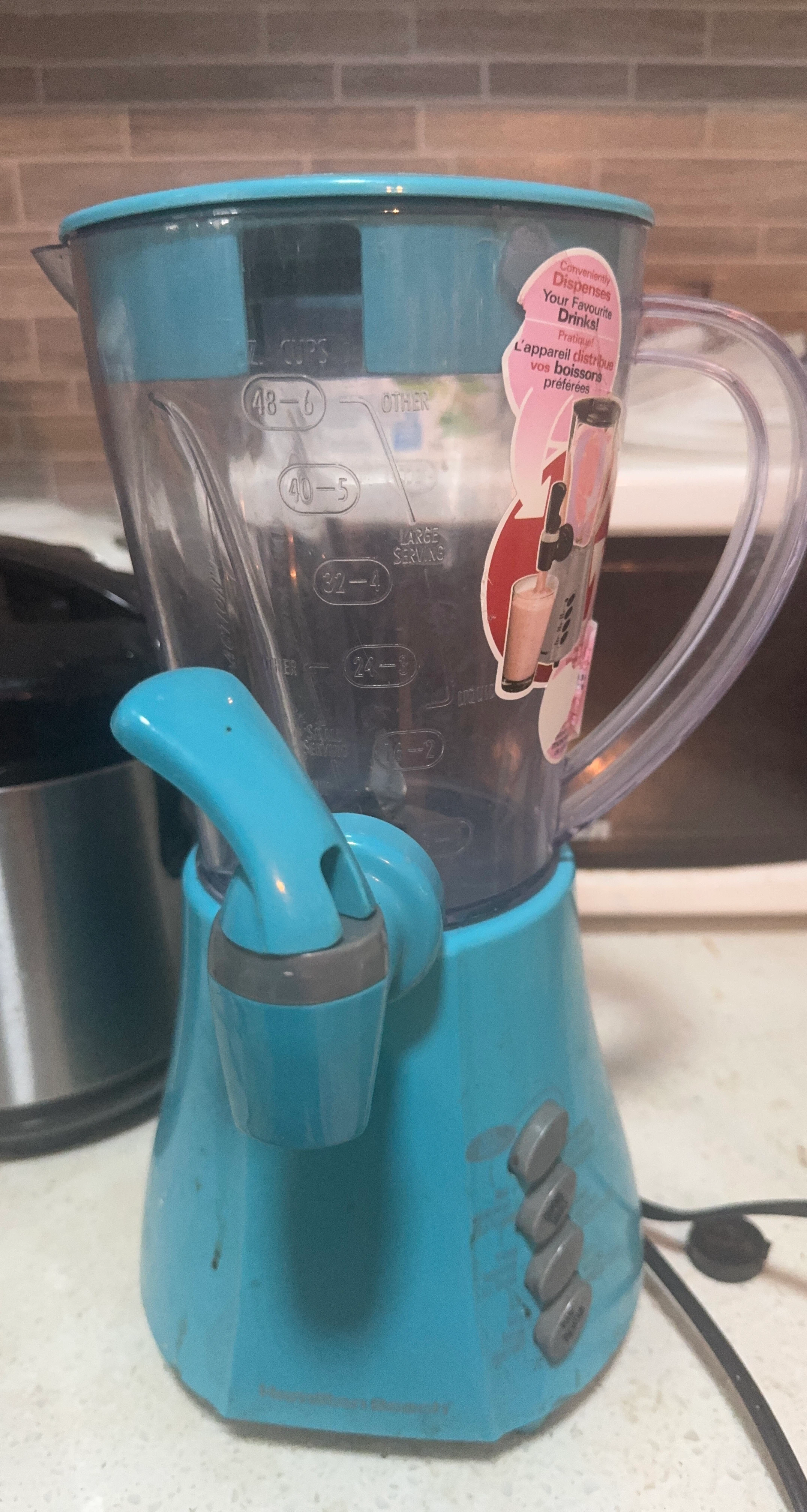 Blue Slushie Maker with Dispenser ⚽