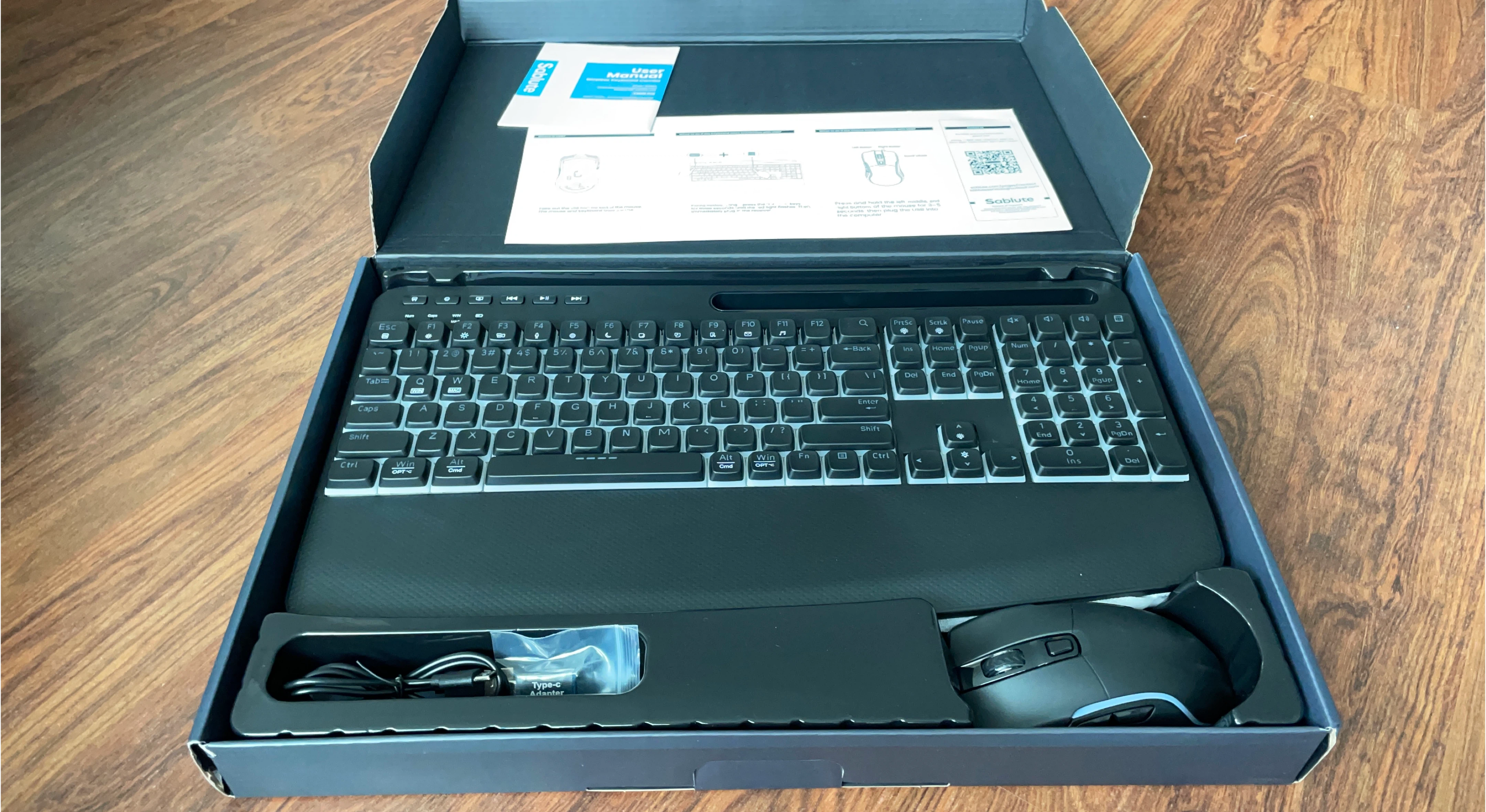 ⚽ NIB Sablute Wireless Keyboard and Mouse Combo