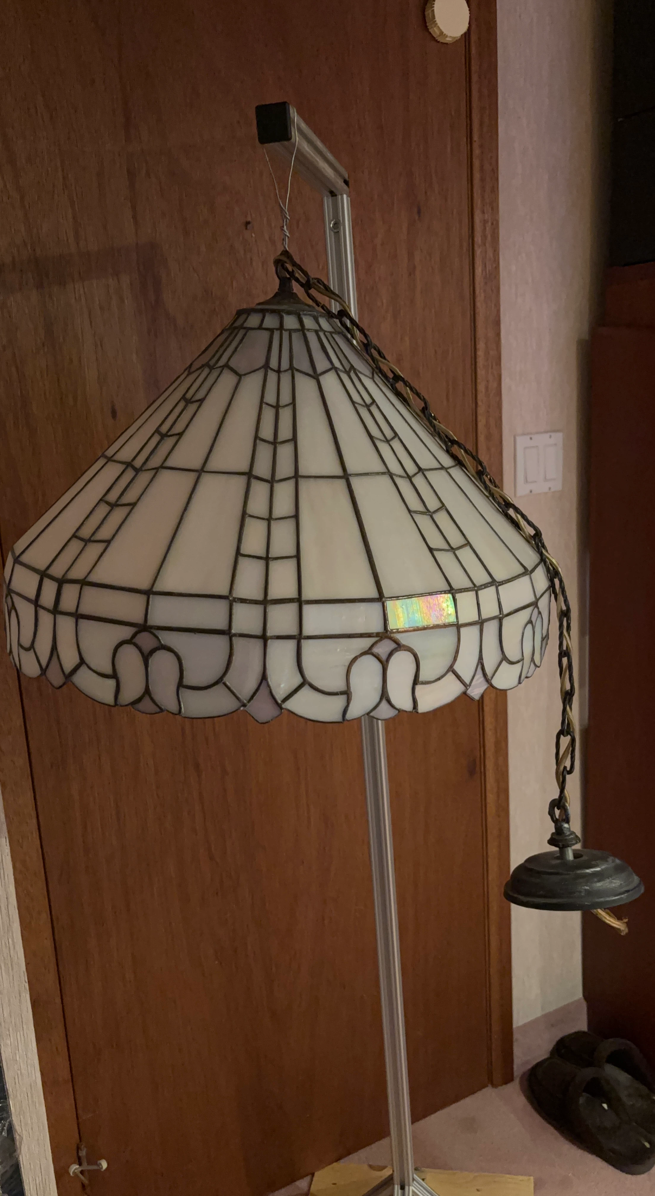 Tiffany Style Stained Glass Pendant Light Fixture