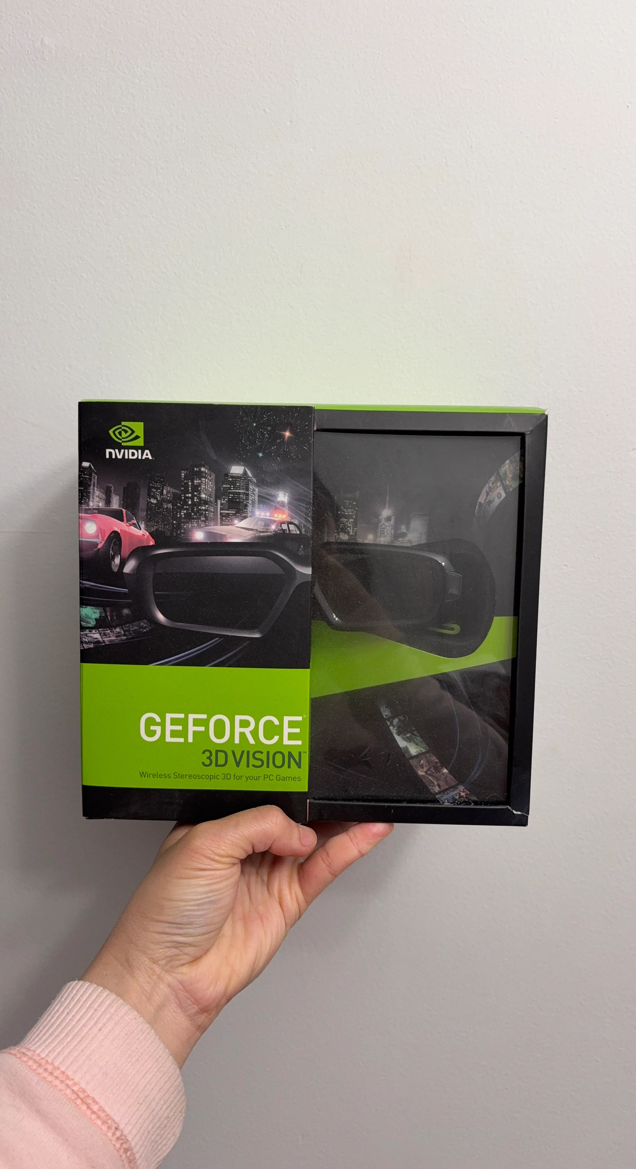 NVIDIA GeForce 3D Vision Wireless Stereoscopic 3D Glasses Kit