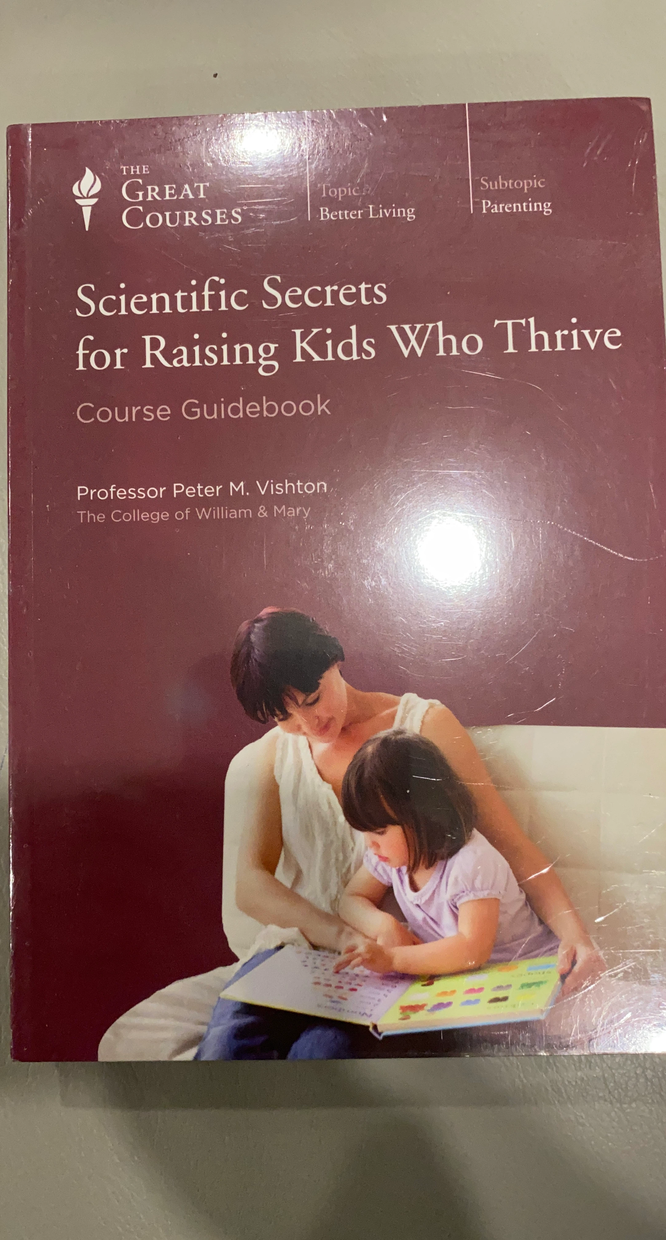 The great courses, for raising kids, DVD and workbook