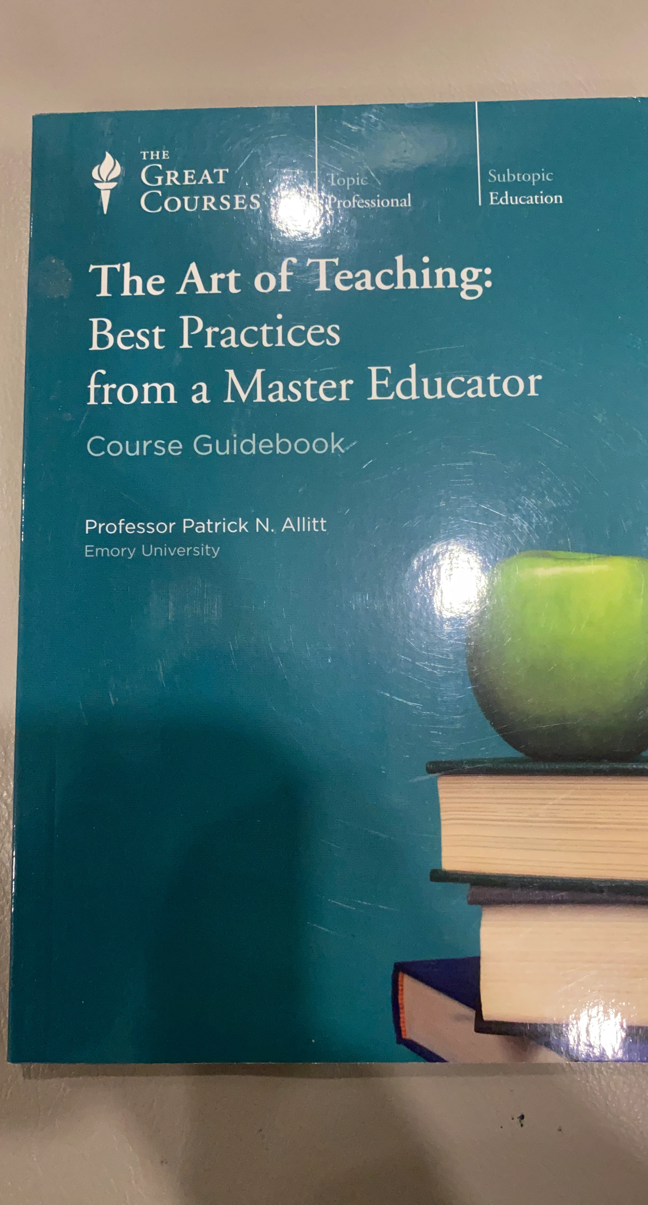 The Great Courses: The Art of Teaching guidebook
