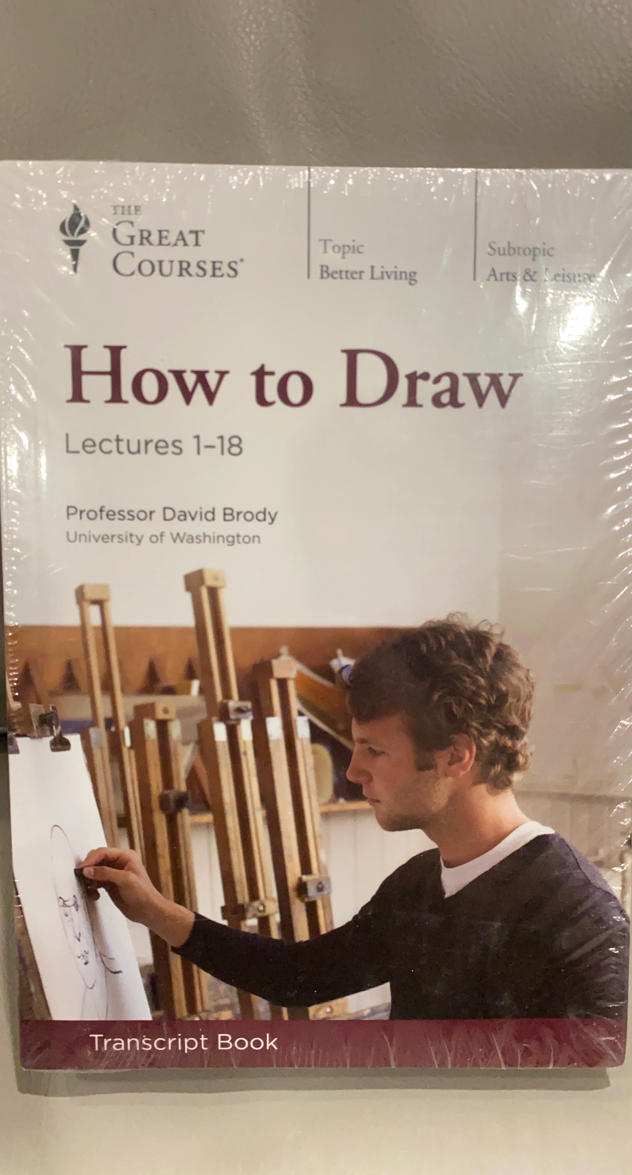 The Great Courses How to Draw Transcript Books Lectures 1-36