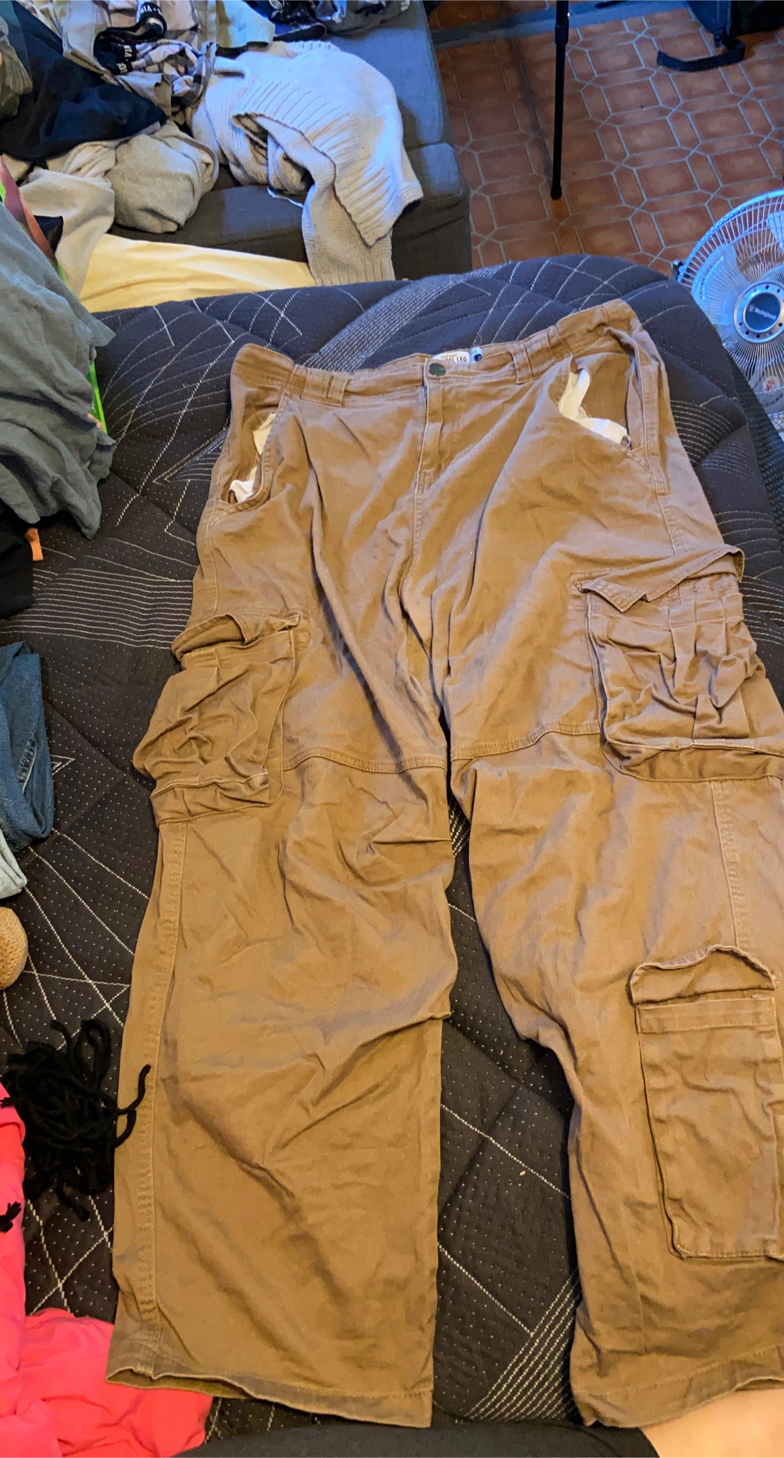 Brown Cargo Pants
