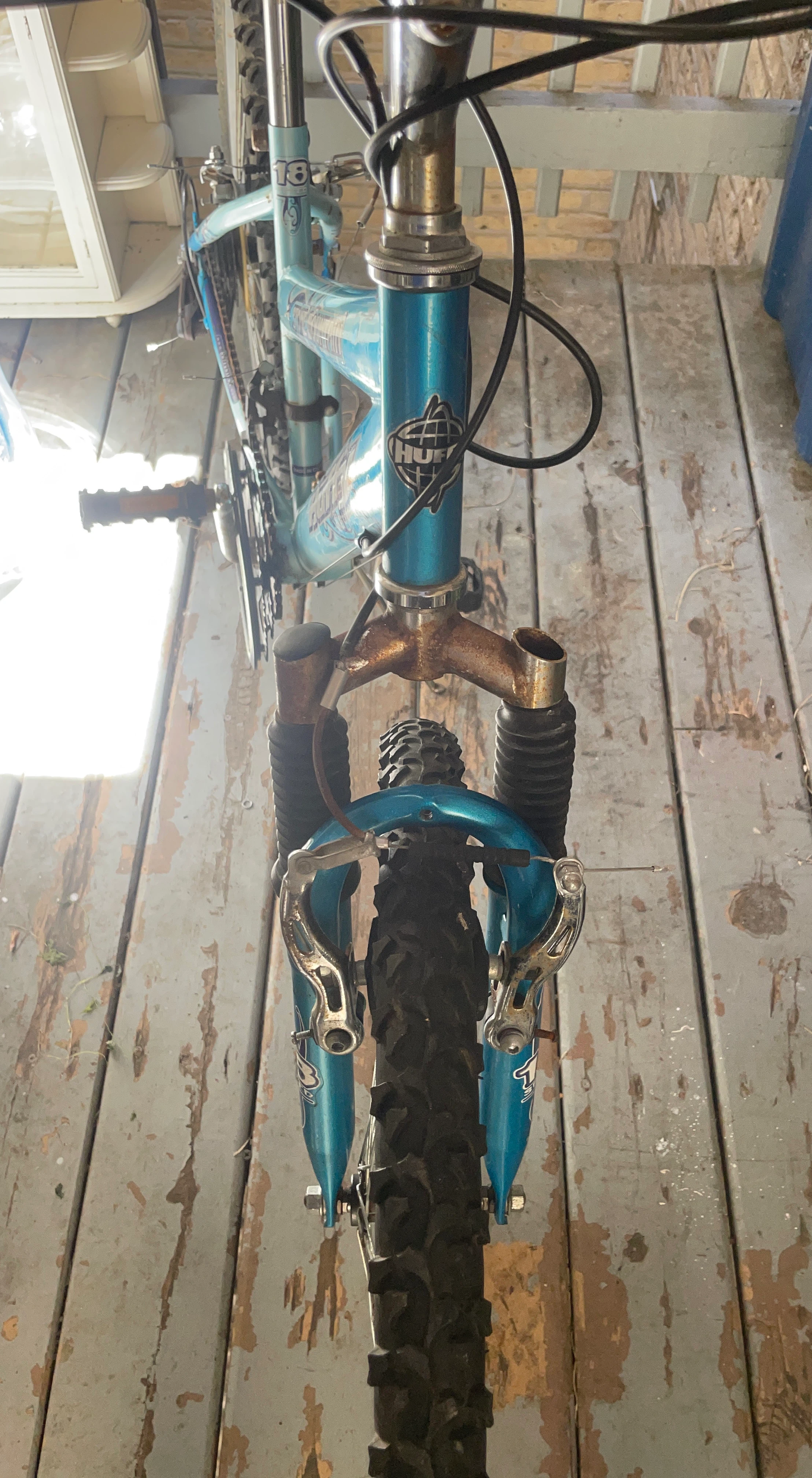 HUFFY Stone Mountain Blue Bicycle
