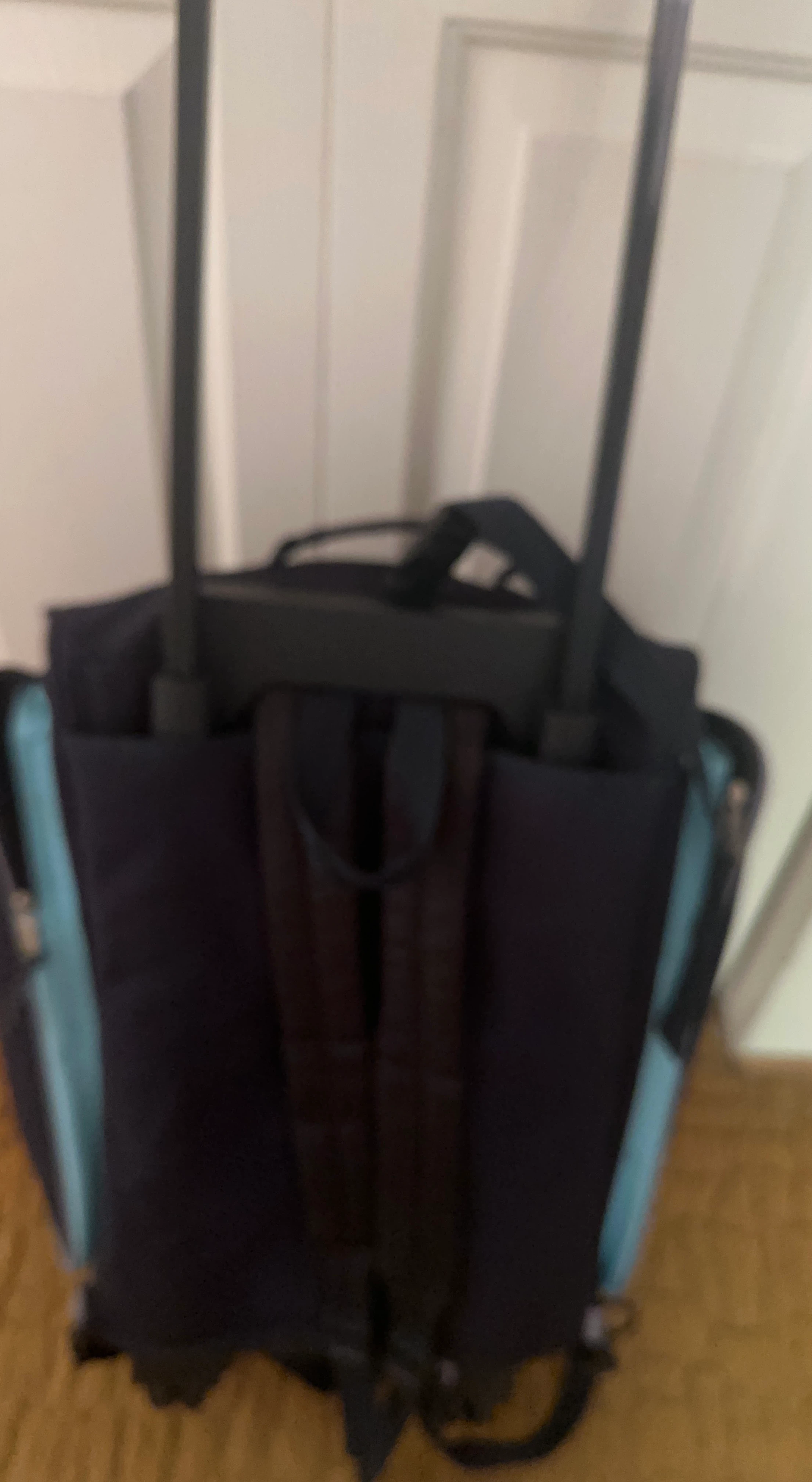 Rolling backpack