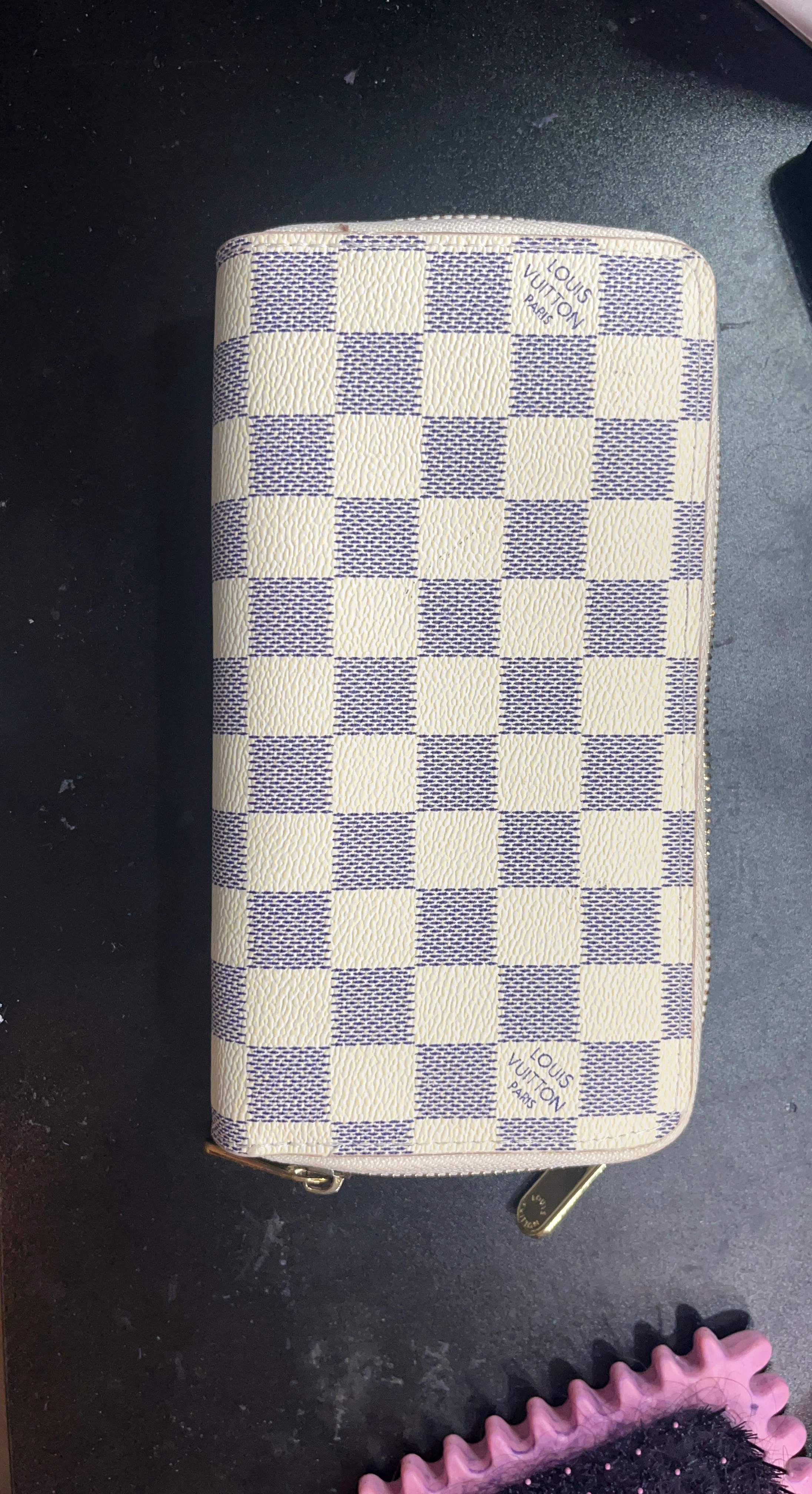 Louis Vuitton Damier Azur Zippy Organizer Wallet