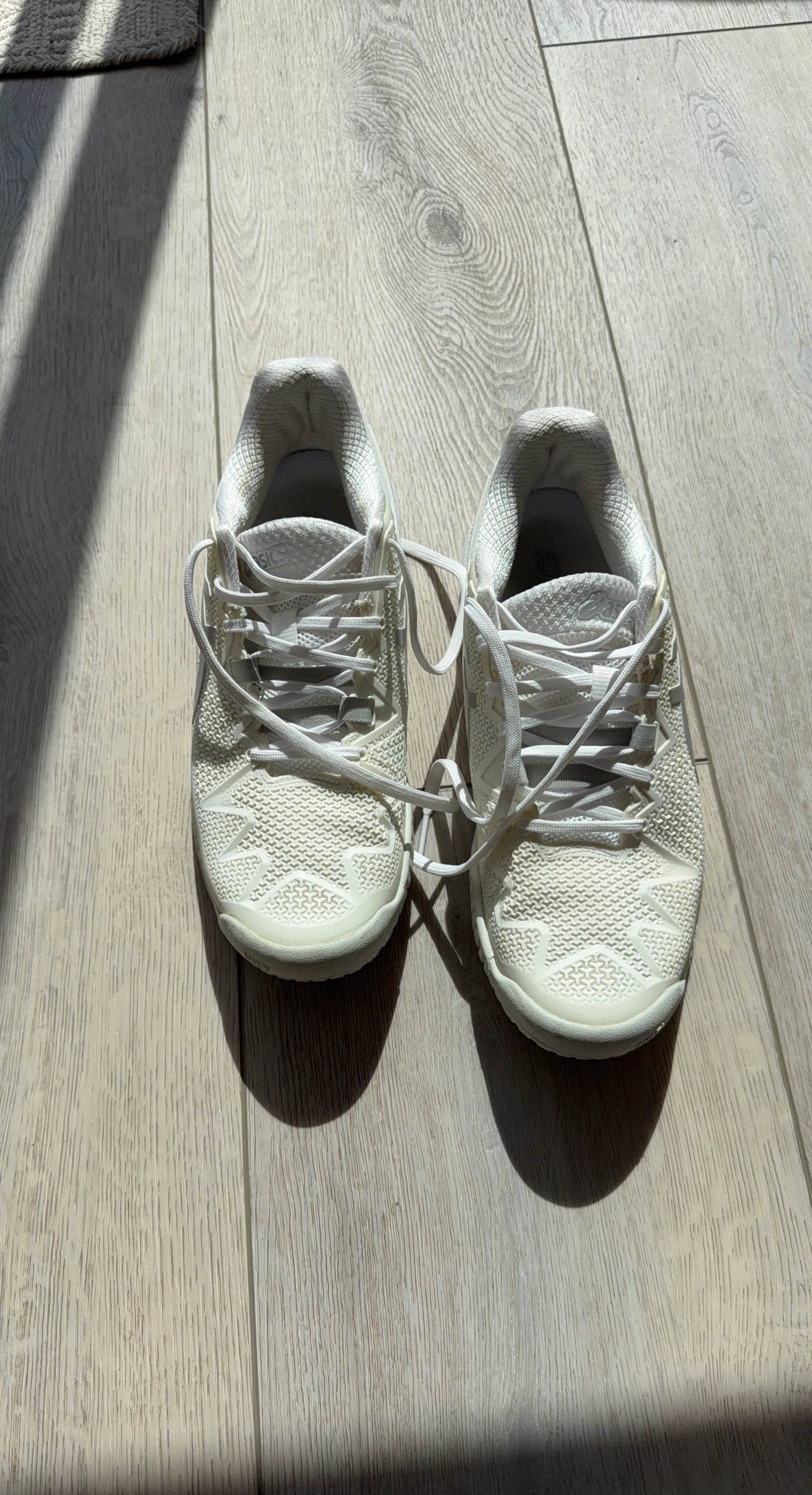 ASICS White Pickle Ball Shoes