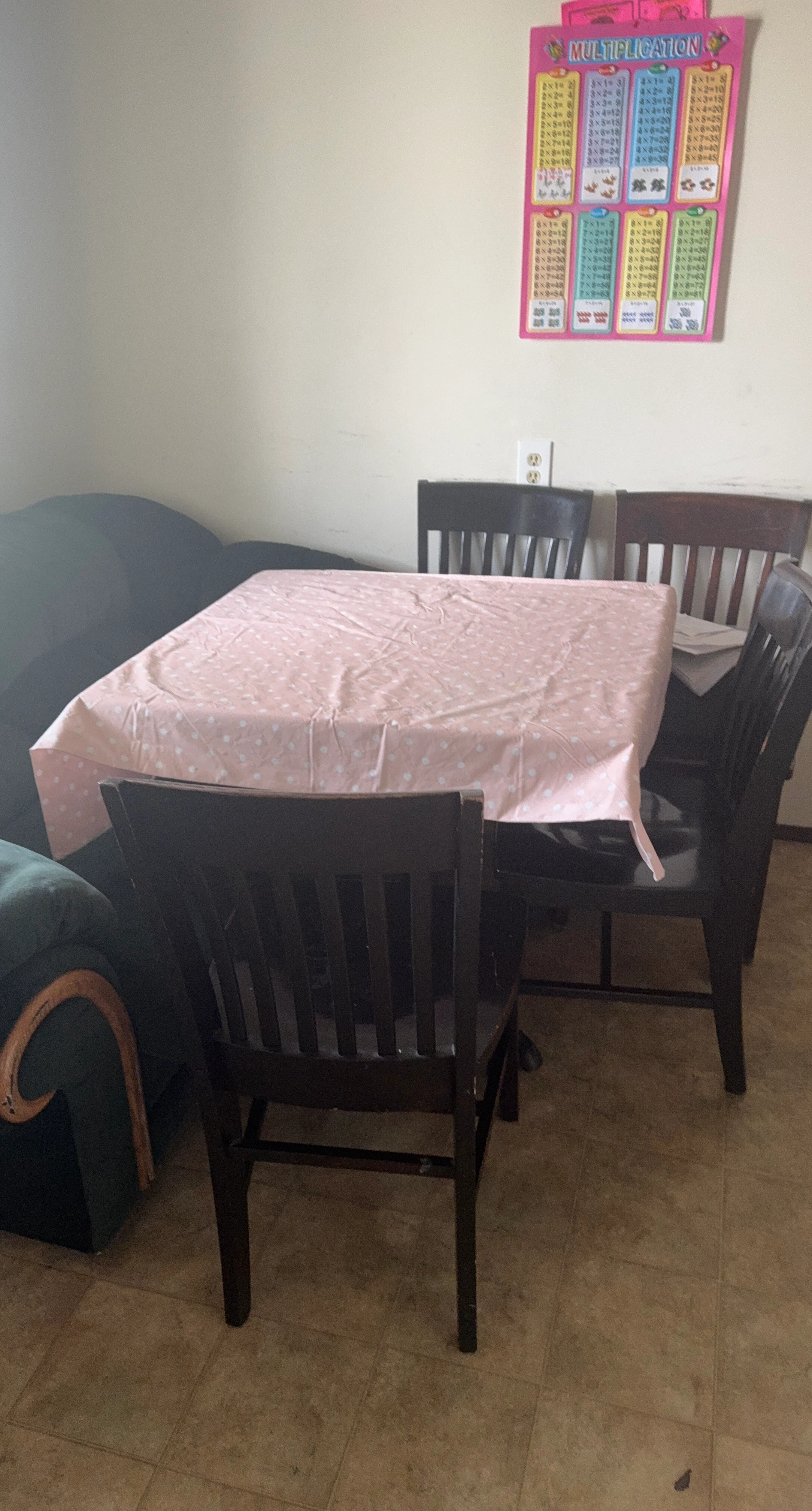 4 chair dining table set