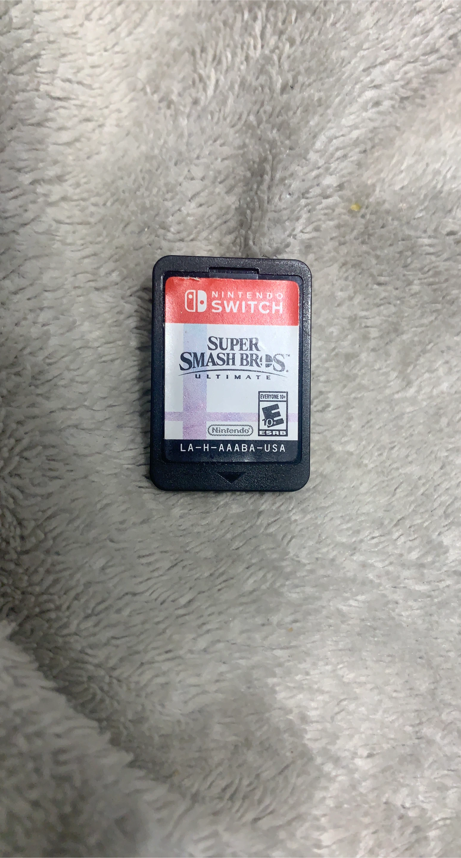 Nintendo Switch Super Smash Bros. Ultimate Game Cartridge
