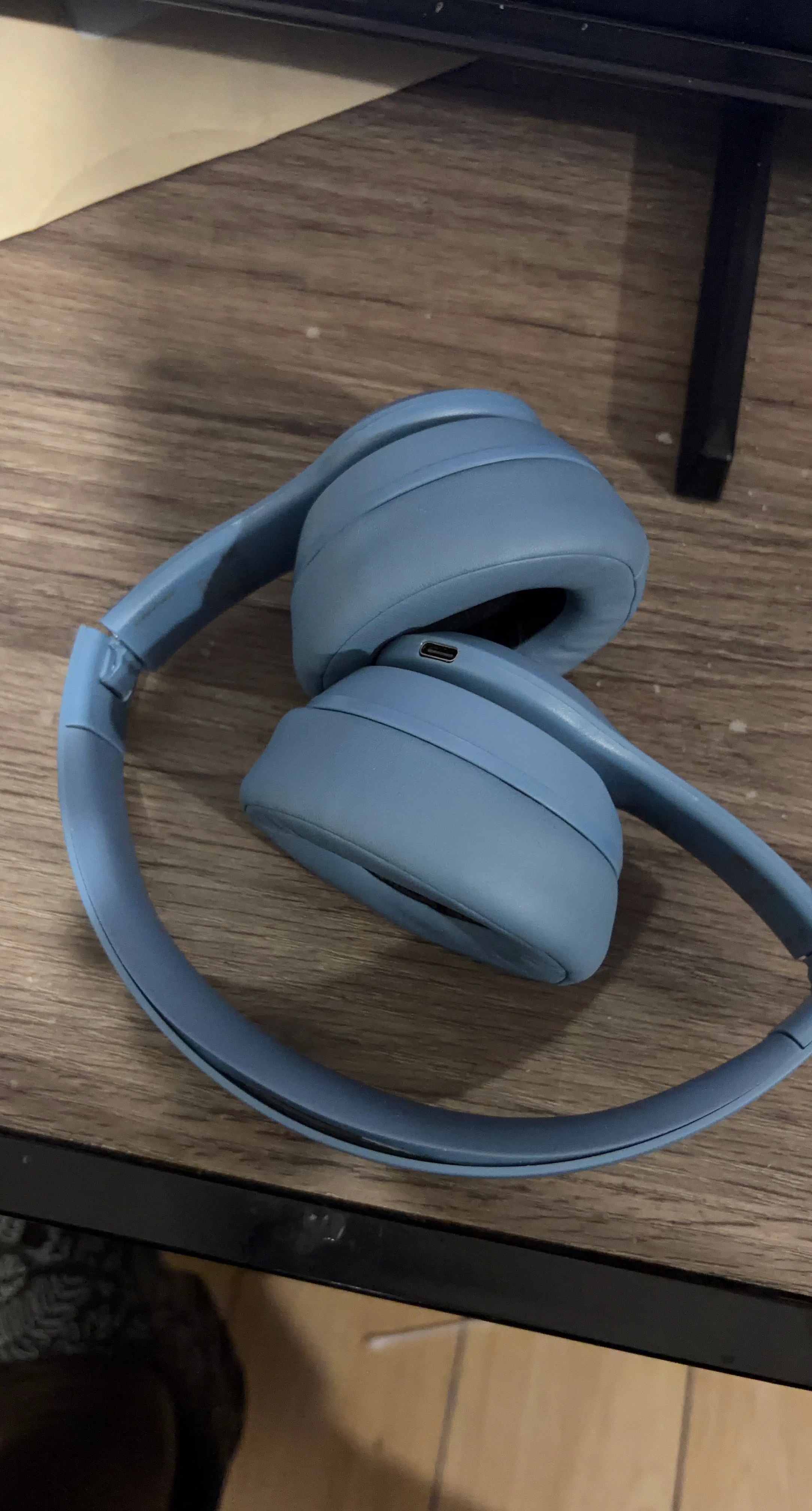 Blue Over-Ear Headphones
