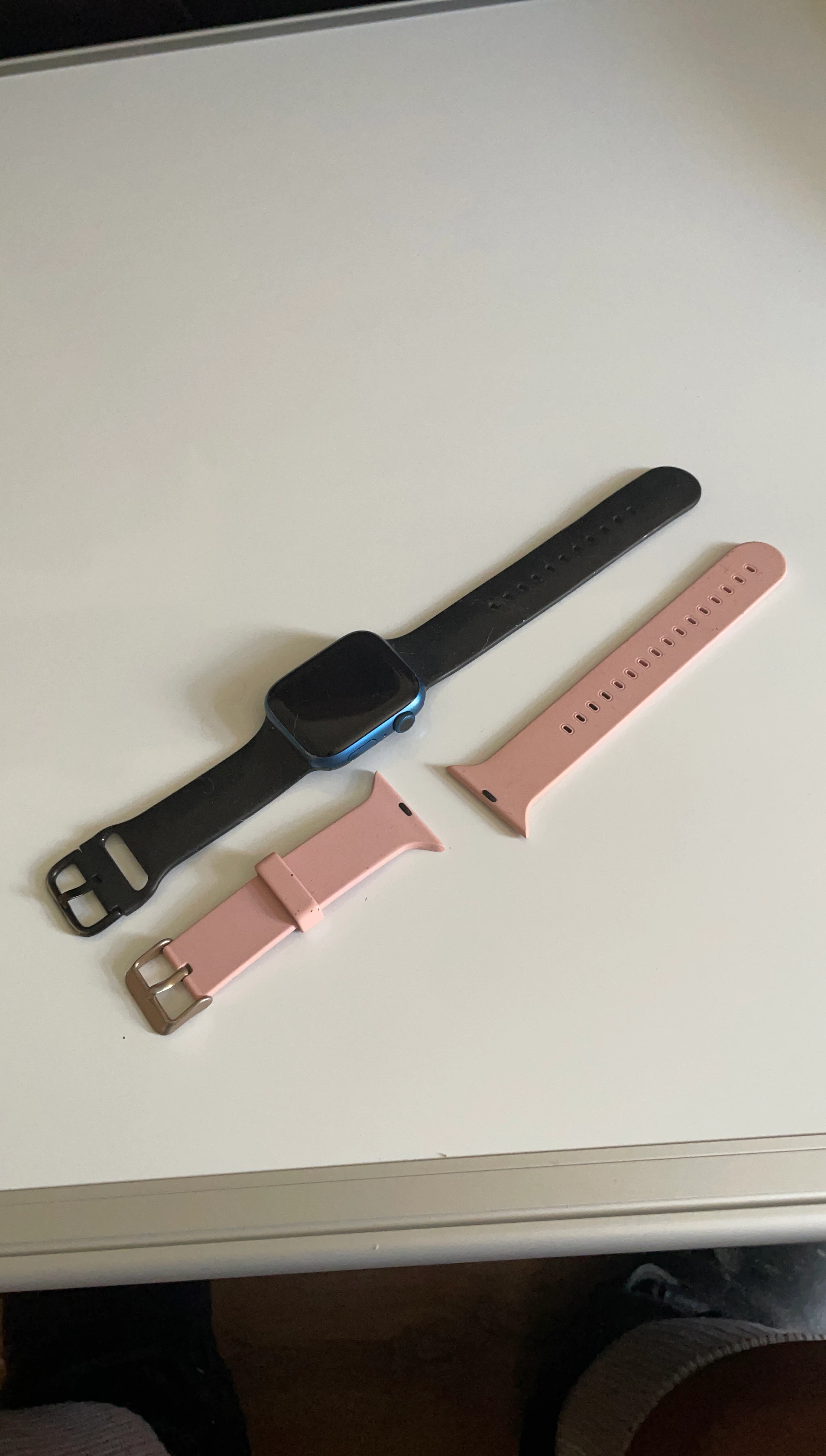Apple Watch Series 7 Blue Aluminum Case 41mm