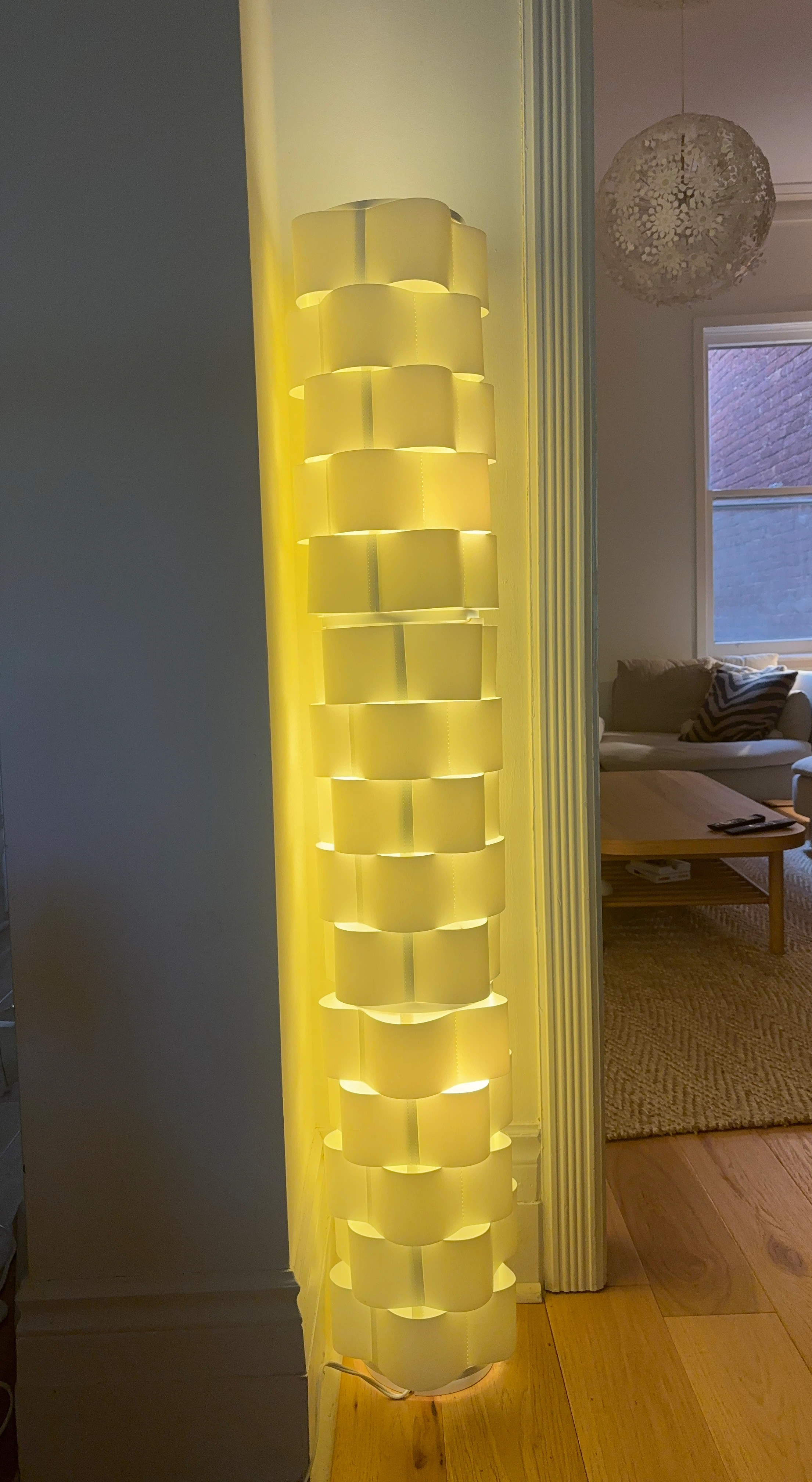 Modern White Floor Lamp