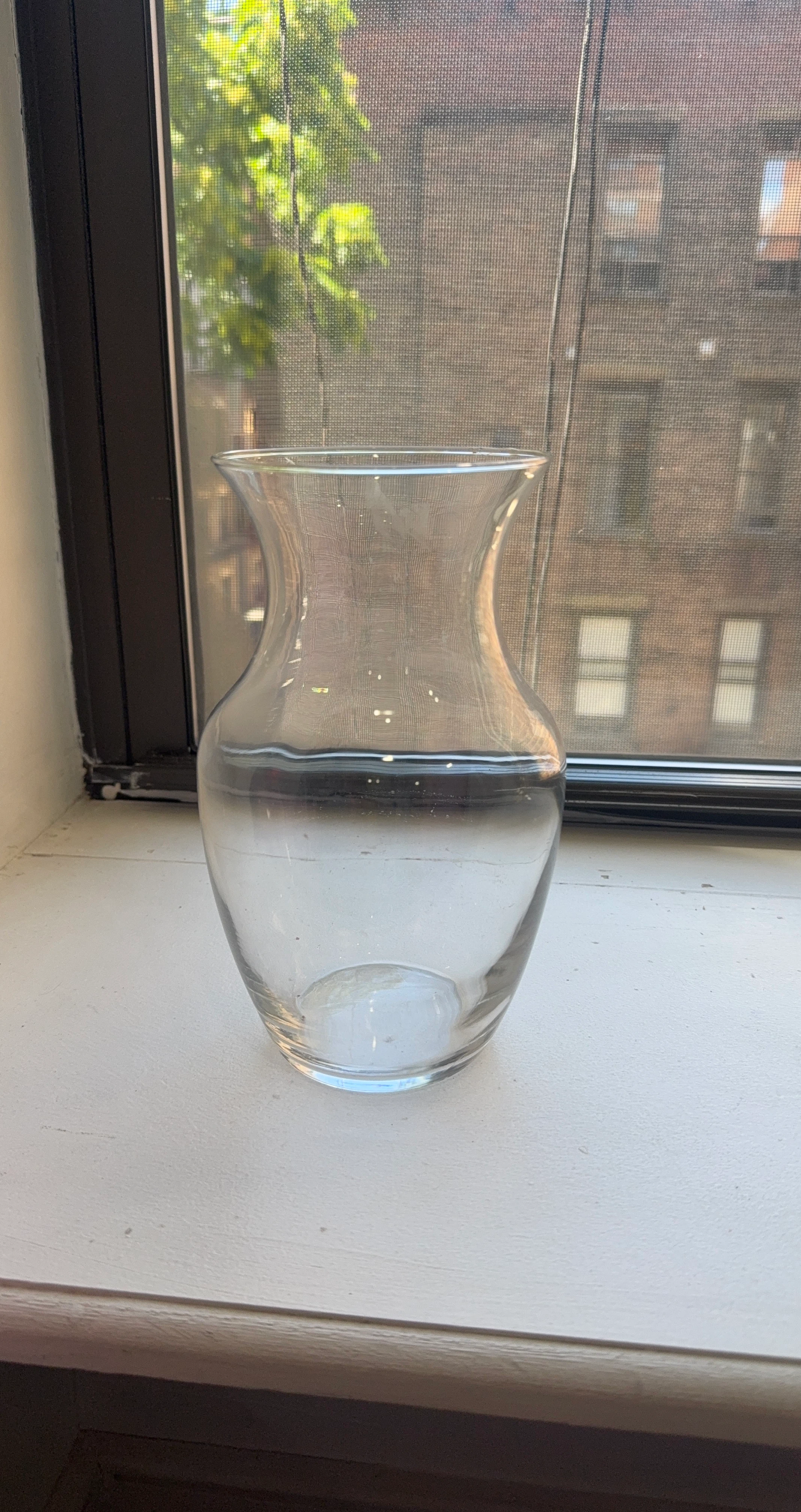 Clear Glass Bud Vase