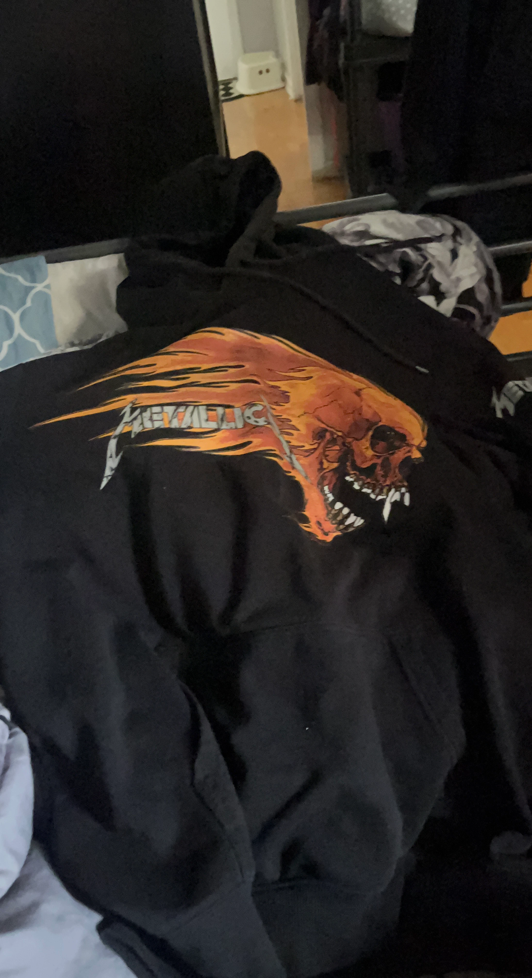 Metallica Skull Sun Hoodie