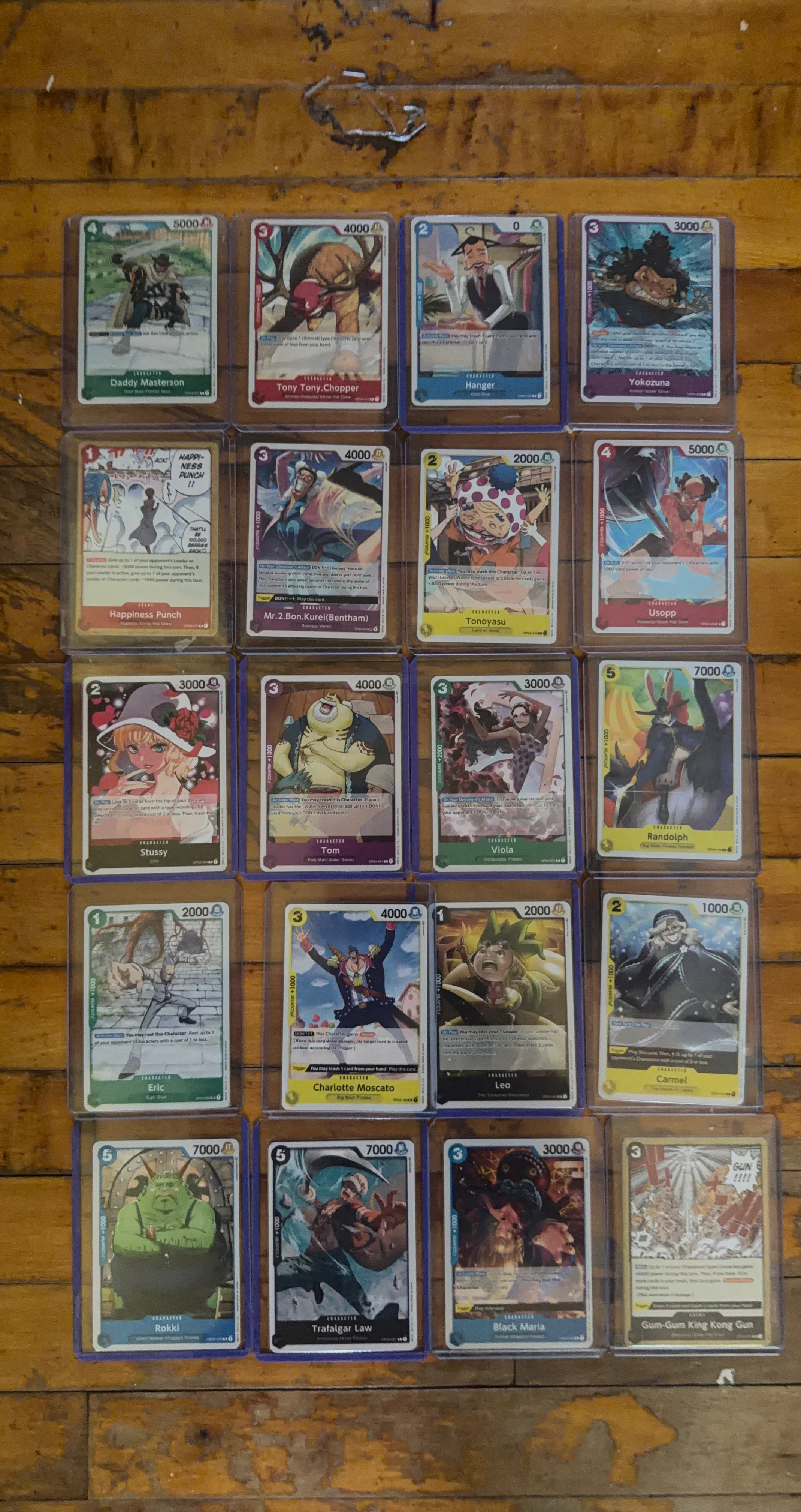 One Piece Card Game Assorted Characters